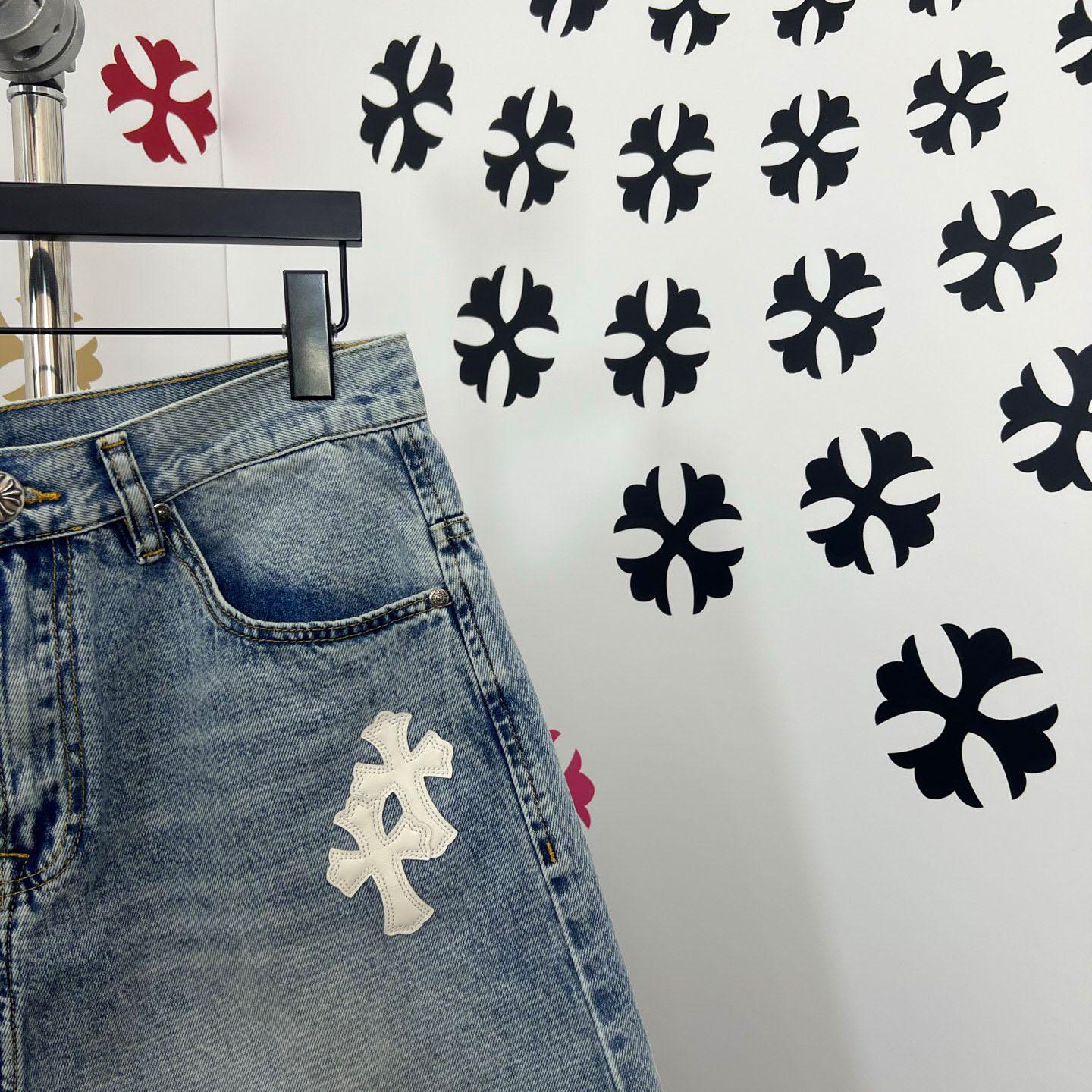 Chrome Hearts Denim Shorts - DesignerGu