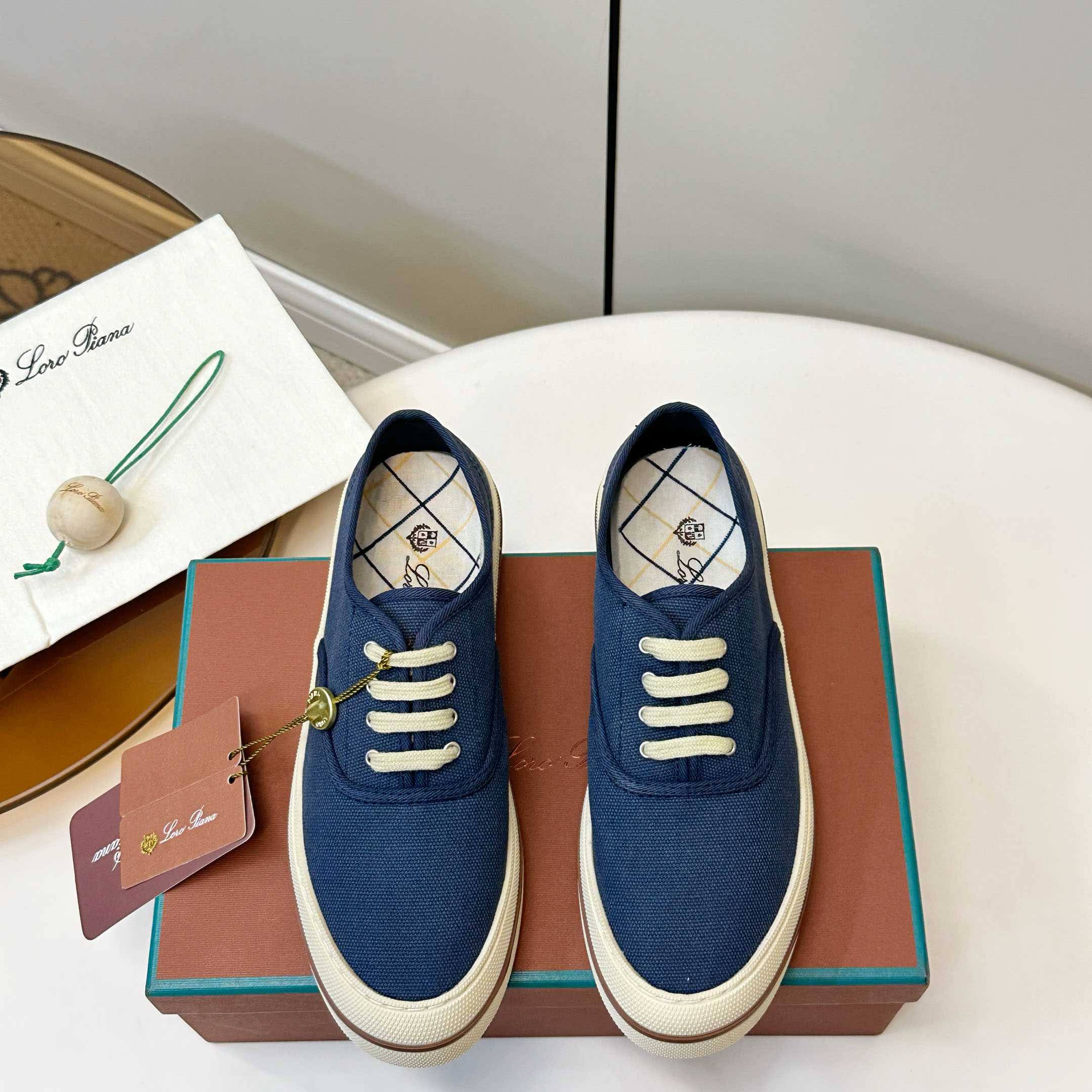 Loro Piana Nantucket Walk Sneaker - DesignerGu
