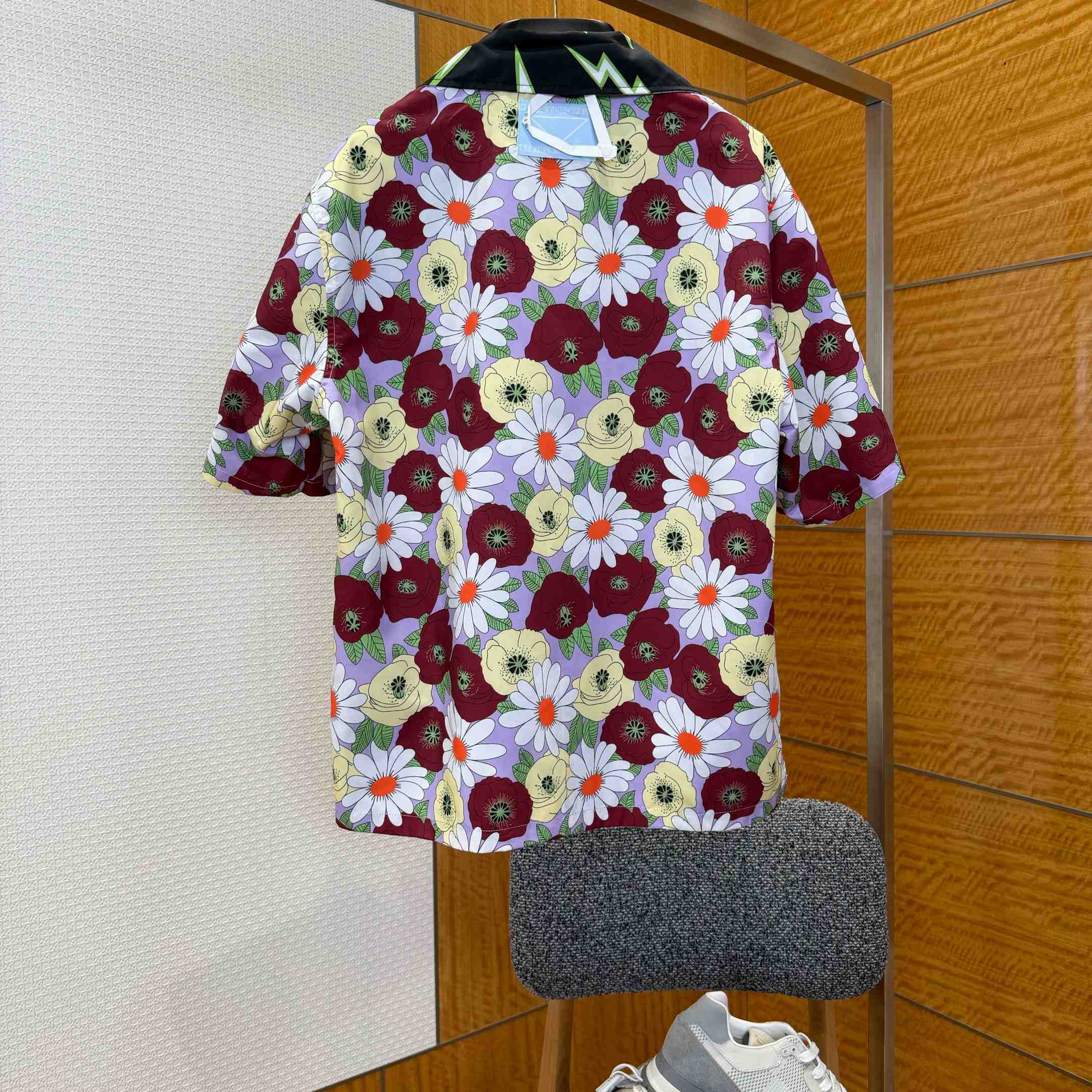 Prada Timecapsule Printed Cotton Shirt - DesignerGu
