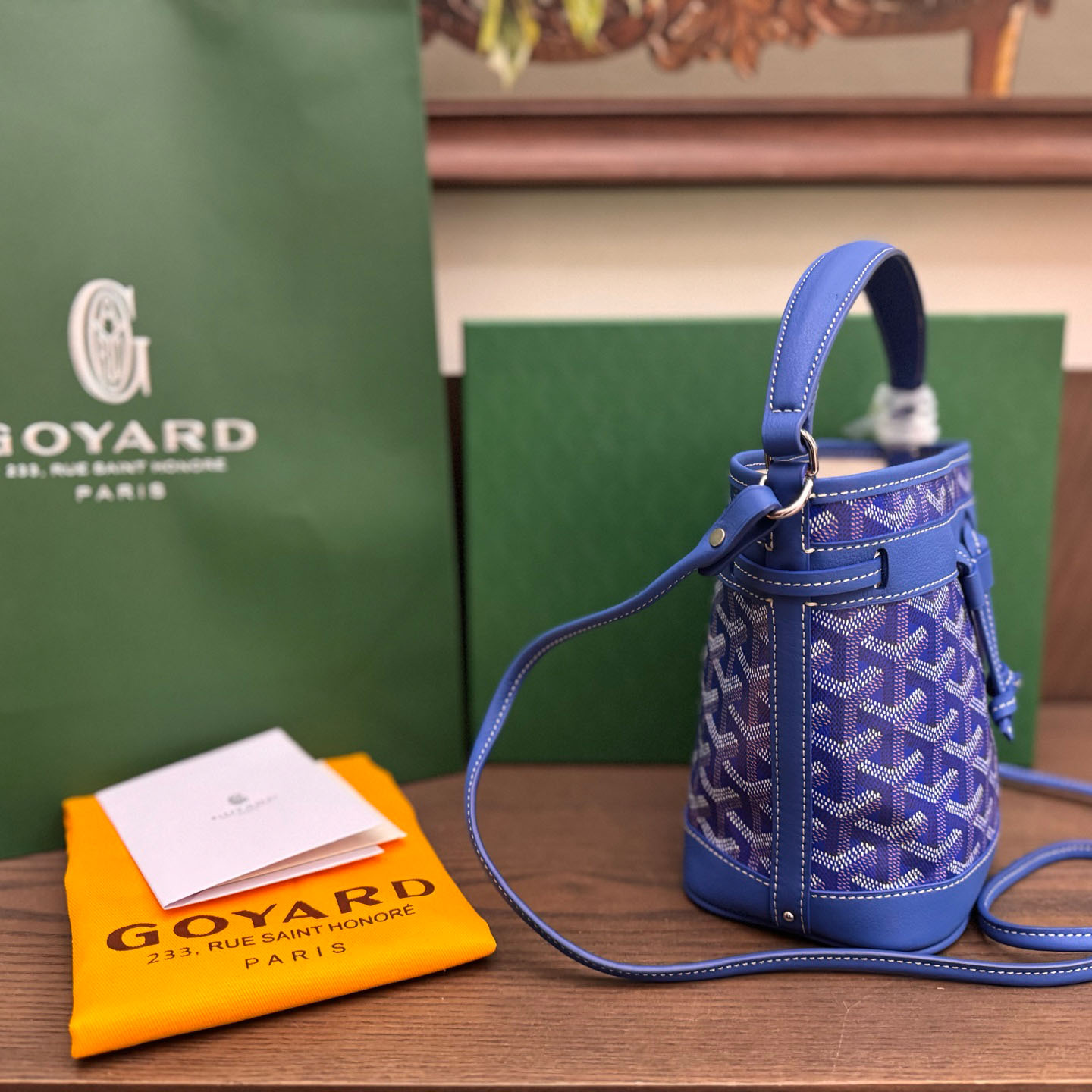 Goyard Petit Flot Mini Bucket Bag - DesignerGu