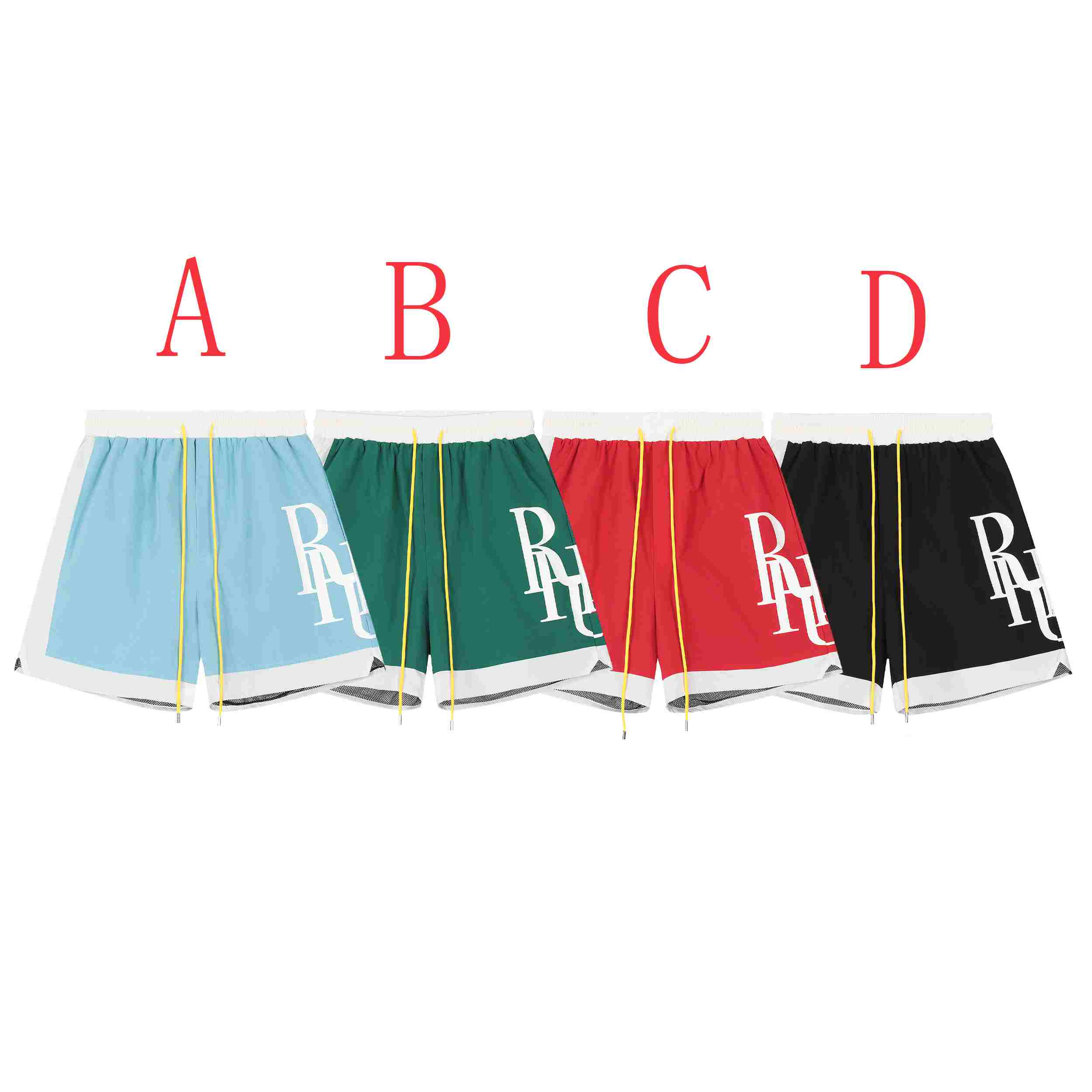 Rhude Side Logo Short  - DesignerGu