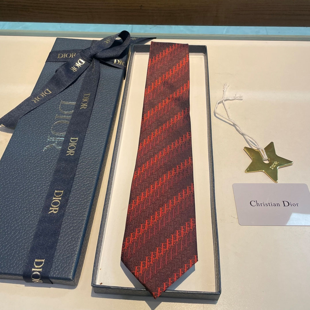 Dior Oblique Trio Tie - DesignerGu