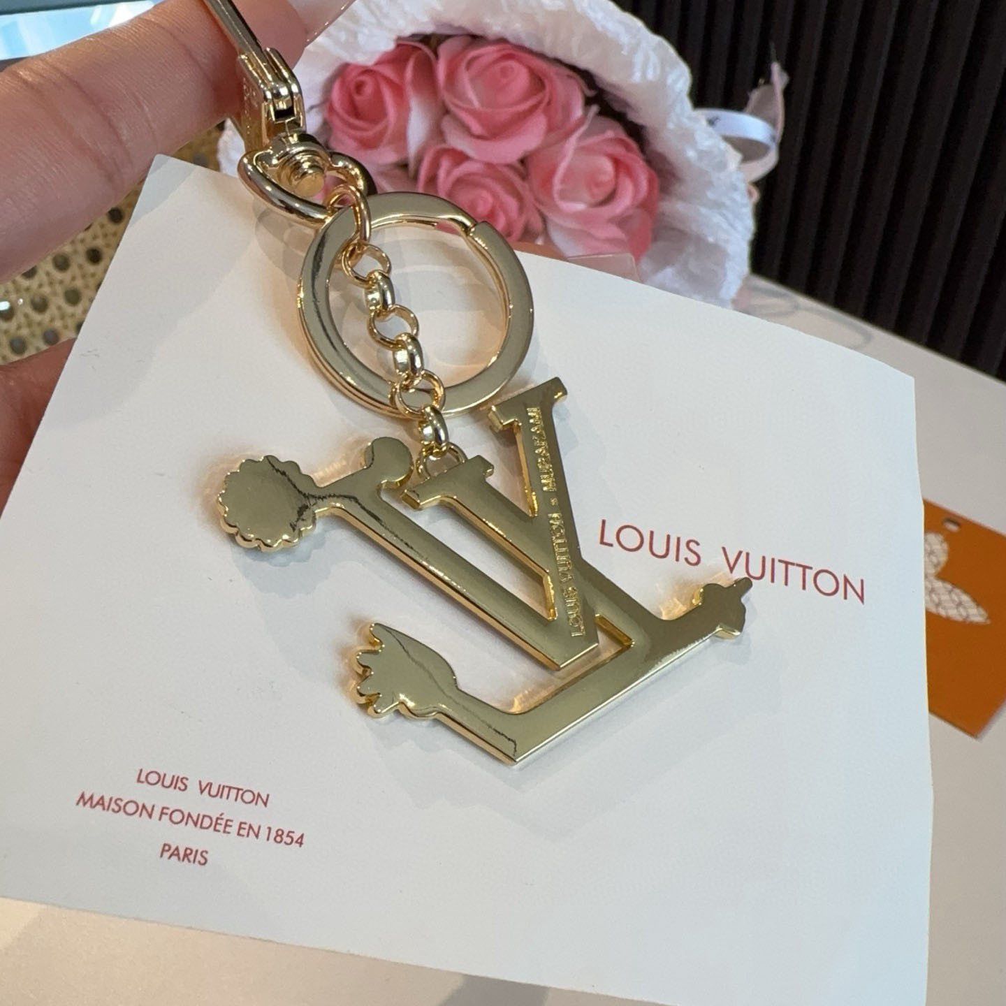 Louis Vuitton LV x TM LV Iconic Superflat Key Holder M02468 - DesignerGu
