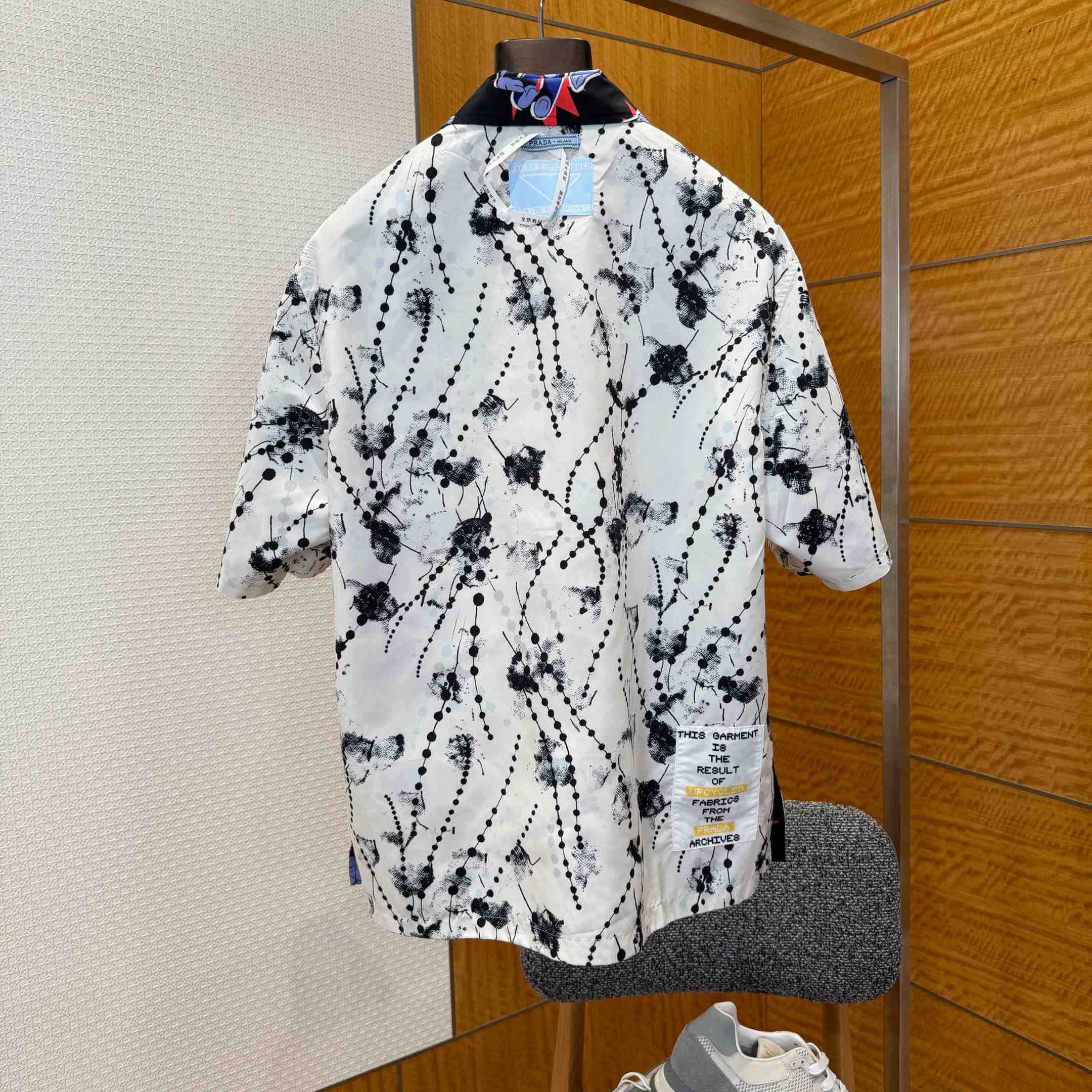 Prada Timecapsule Printed Cotton Shirt - DesignerGu