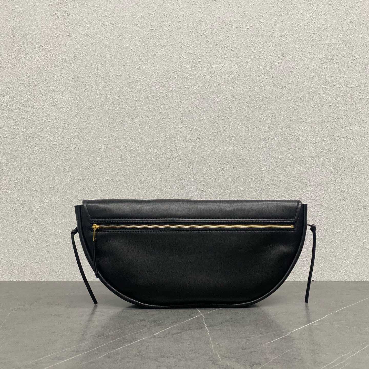 Celine HALFMOON SOFT TRIOMPHE BAG IN SUPPLE SHINY LAMBSKIN - DesignerGu