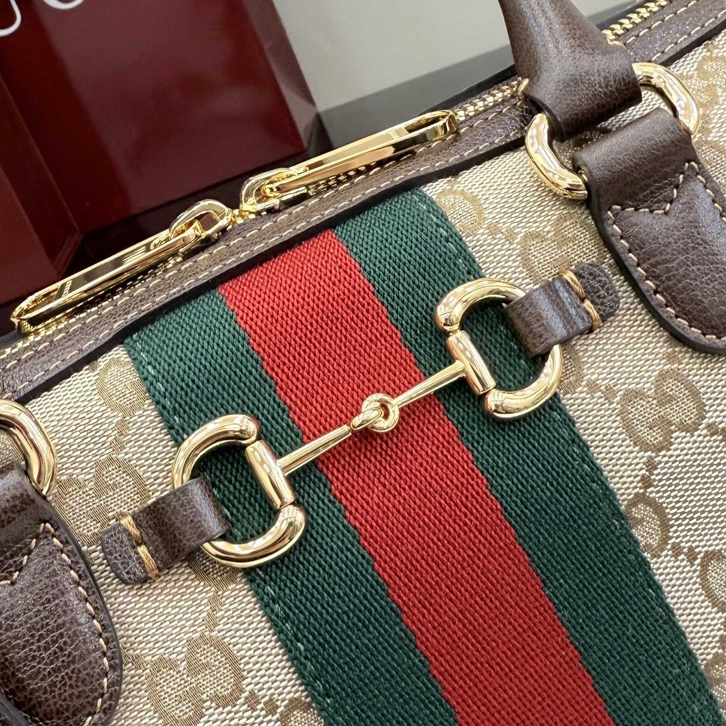 Gucci Borsetto Medium Boston Bag - DesignerGu