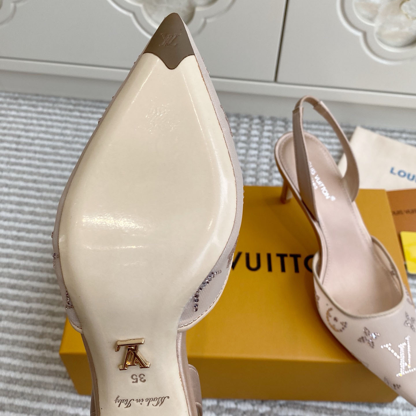 Louis Vuitton Gala Slingback Pump 1AJPUM - DesignerGu