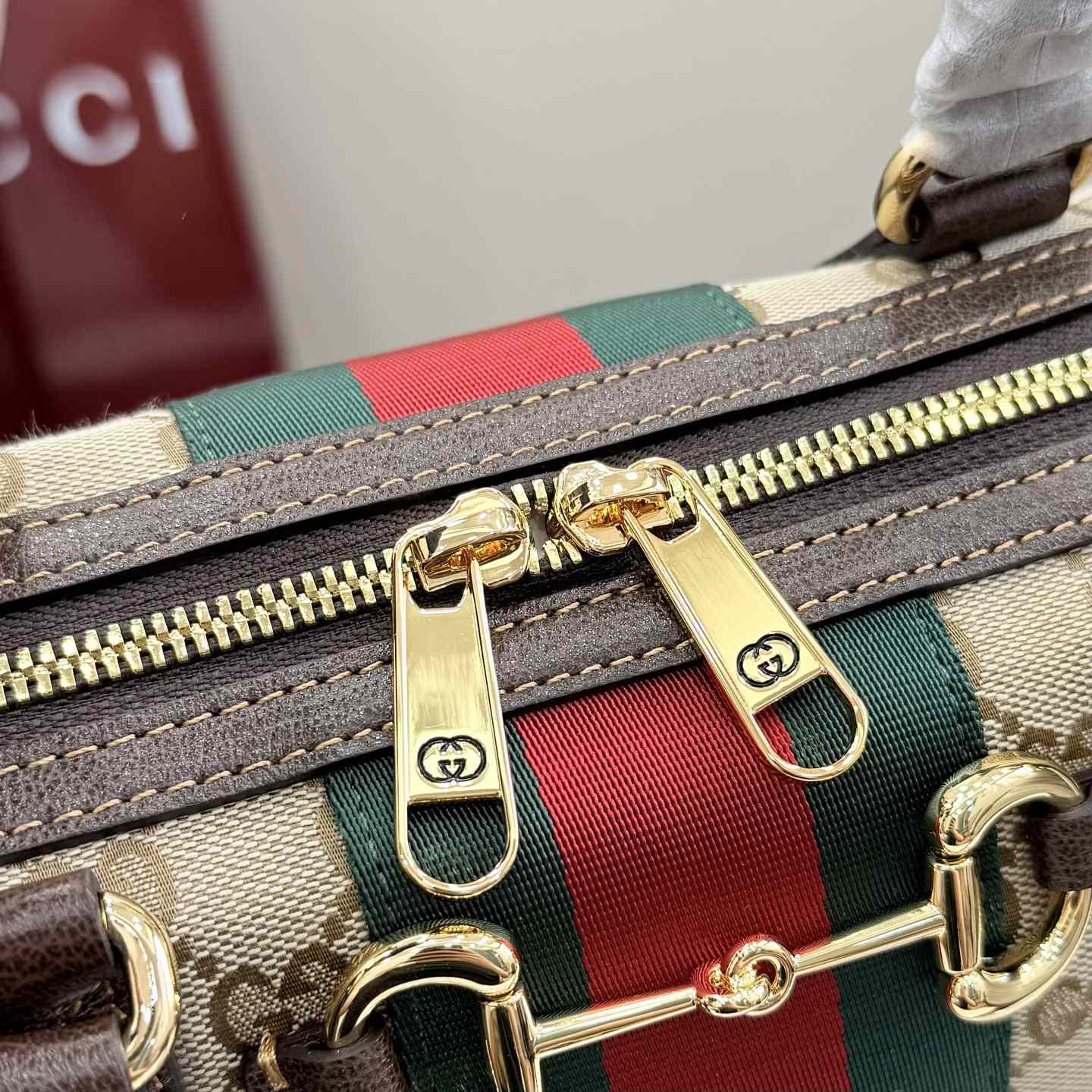 Gucci Borsetto Large Boston Bag - DesignerGu