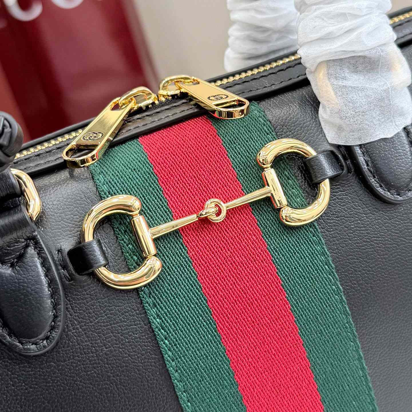 Gucci Borsetto Medium Boston Bag - DesignerGu