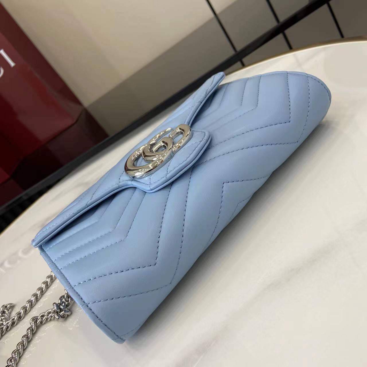 Gucci GG Marmont Wallet On Chain - DesignerGu