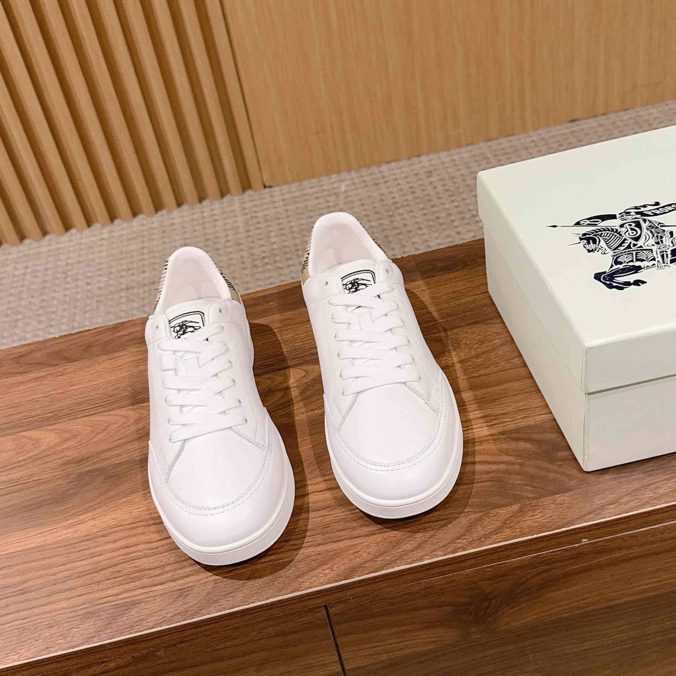 Burberry Leather Set Sneakers​ - DesignerGu