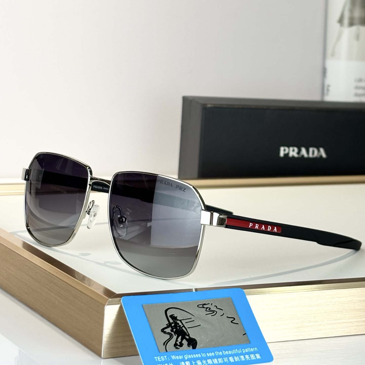 Prada Polarized  SPS 54W Sunglasses     - DesignerGu
