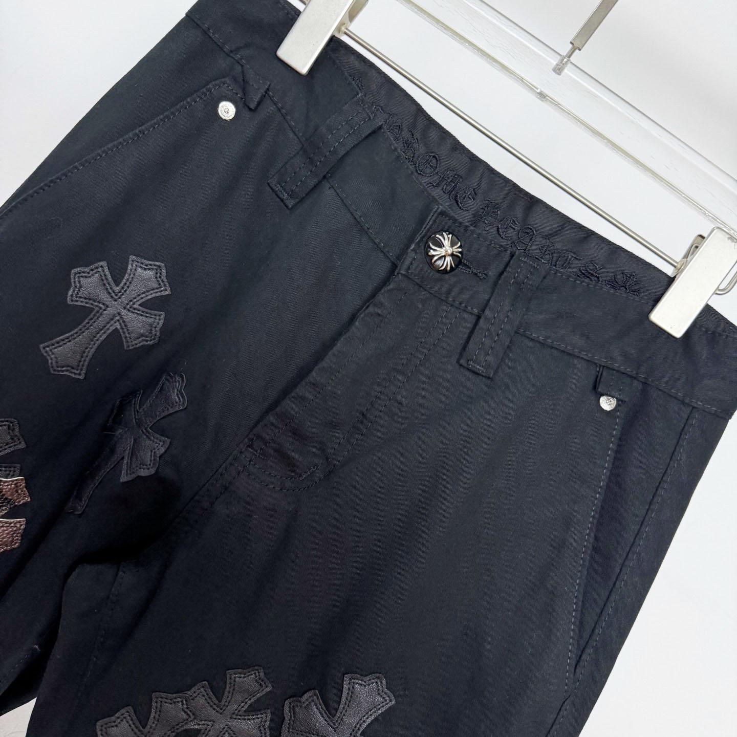 Chrome Hearts Cross Patch Chino Pants 'Black/Camo' - DesignerGu