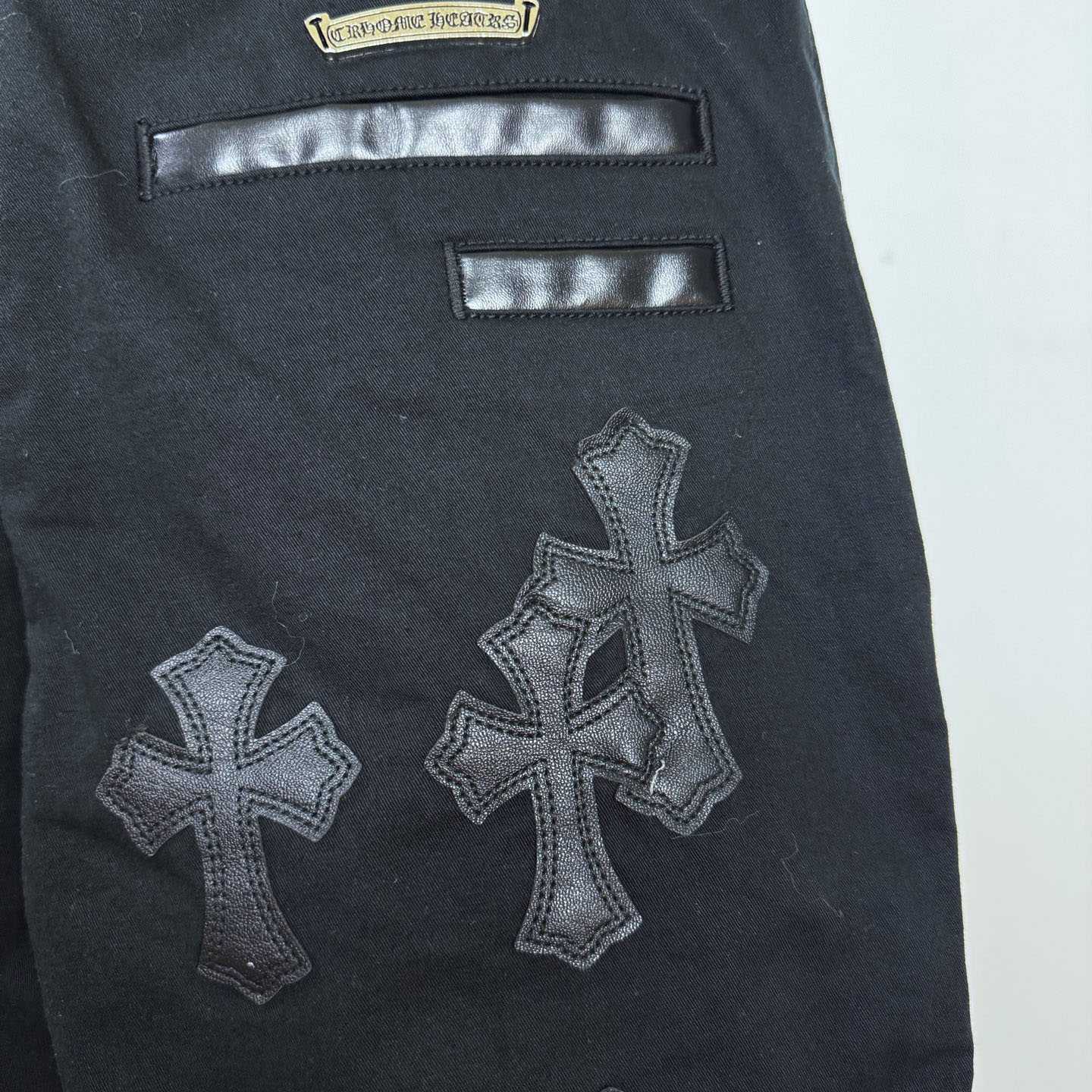 Chrome Hearts Cross Patch Chino Pants 'Black/Camo' - DesignerGu