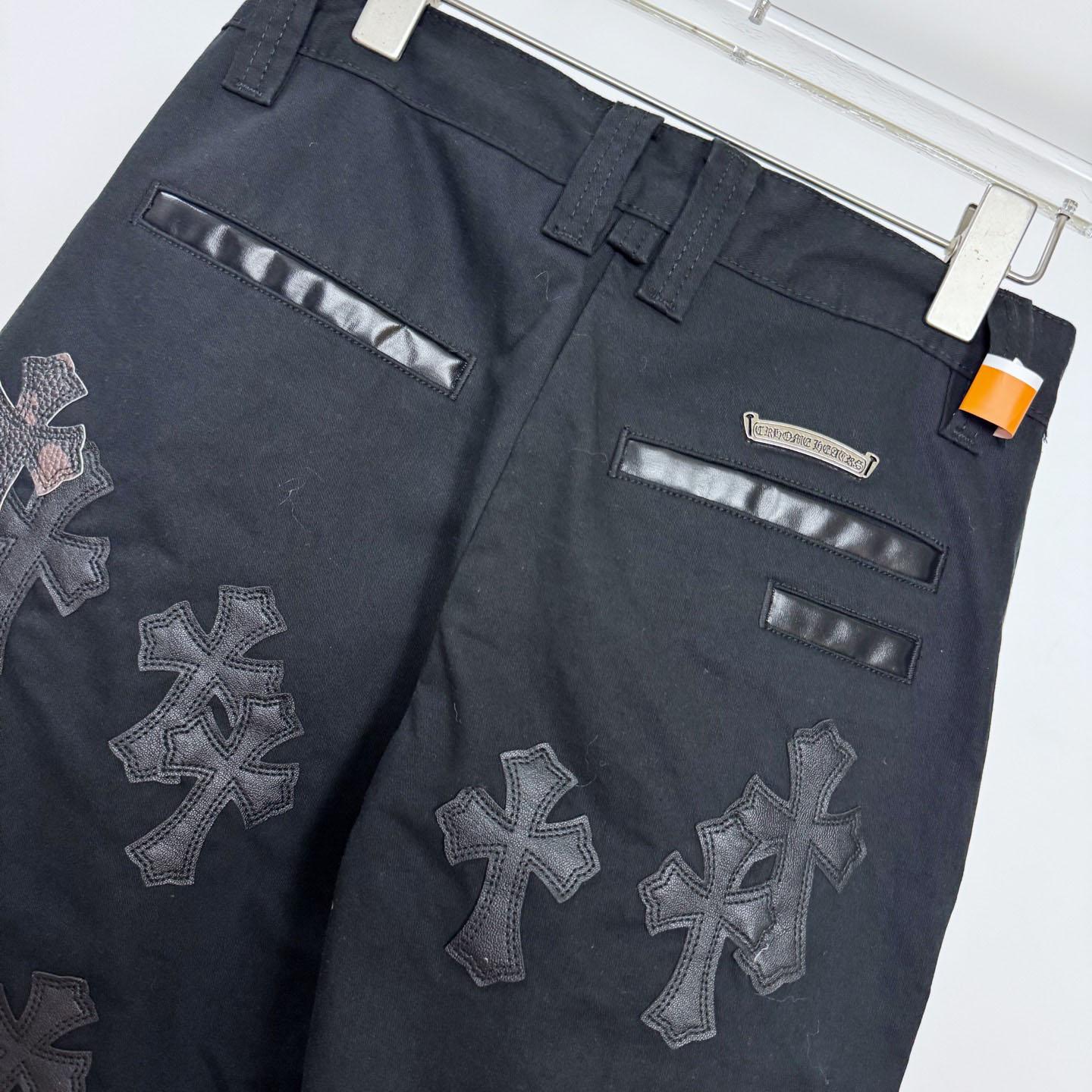 Chrome Hearts Cross Patch Chino Pants 'Black/Camo' - DesignerGu
