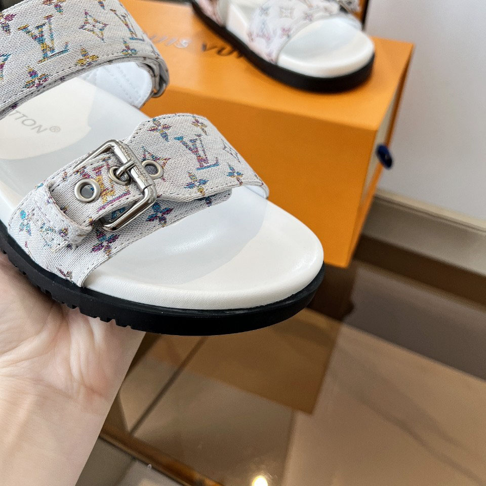 Louis Vuitton Bom Dia Flat Comfort Mule 1AIDGH - DesignerGu