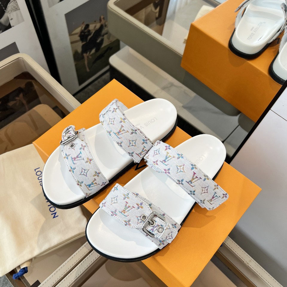 Louis Vuitton Bom Dia Flat Comfort Mule 1AIDGH - DesignerGu