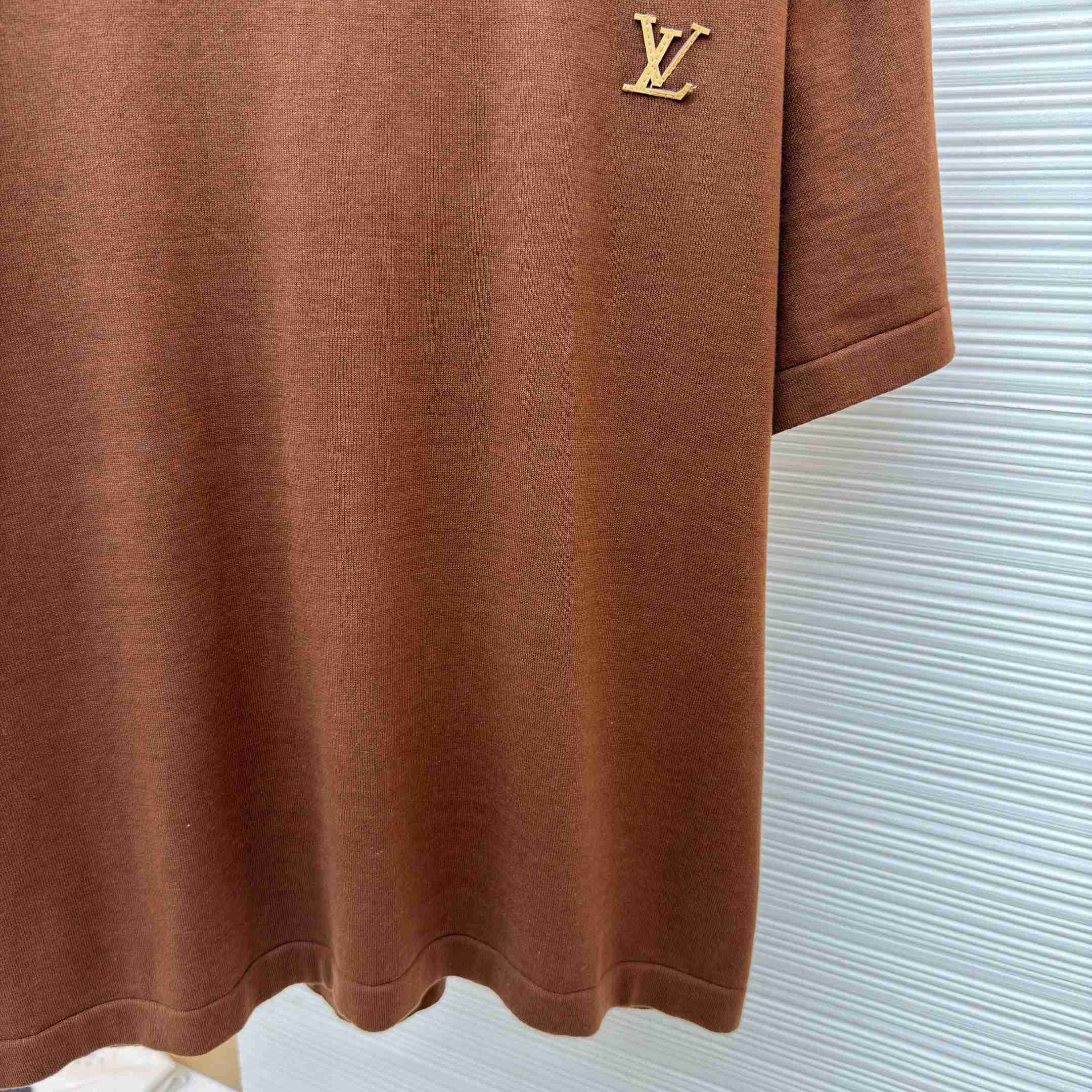 Louis Vuitton Short-Sleeved Crewneck With Signature 1AK714 - DesignerGu