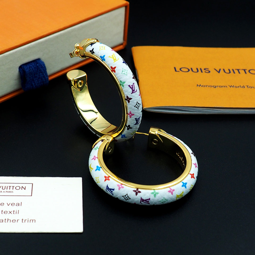 Louis Vuitton LV x TM Monogram Multicolor Earrings M03735 - DesignerGu