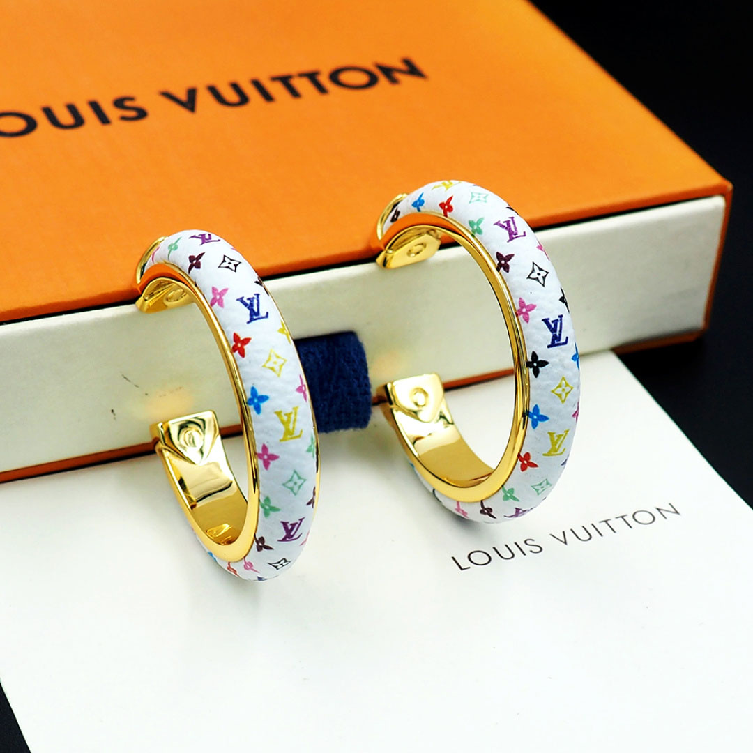 Louis Vuitton LV x TM Monogram Multicolor Earrings M03735 - DesignerGu