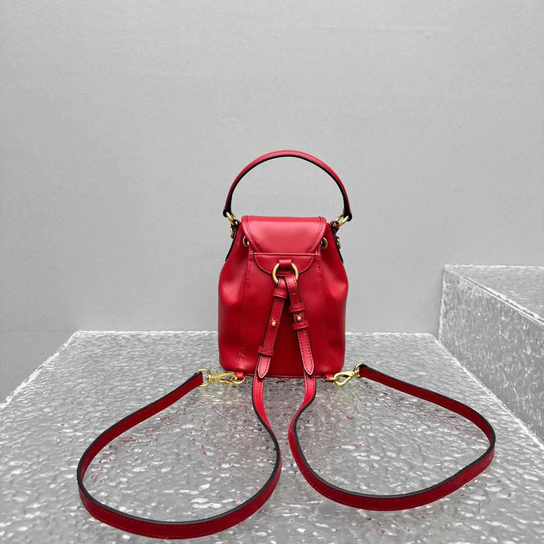 Miu Miu  Leather Mini-Backpack - DesignerGu