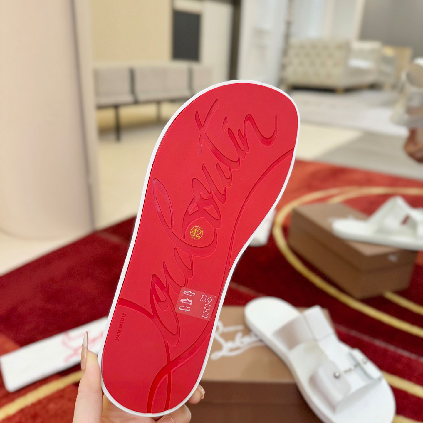 Christian Louboutin Zakouski Mules - DesignerGu