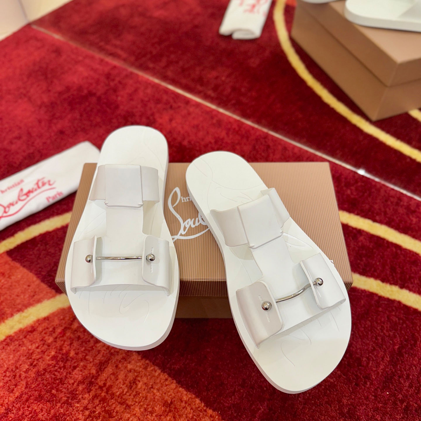 Christian Louboutin Zakouski Mules - DesignerGu