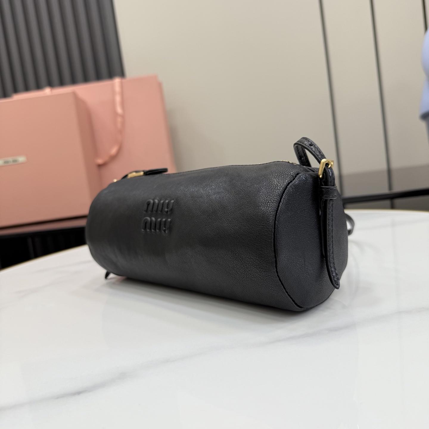 Miu Miu Nappa Leather Pouch - DesignerGu