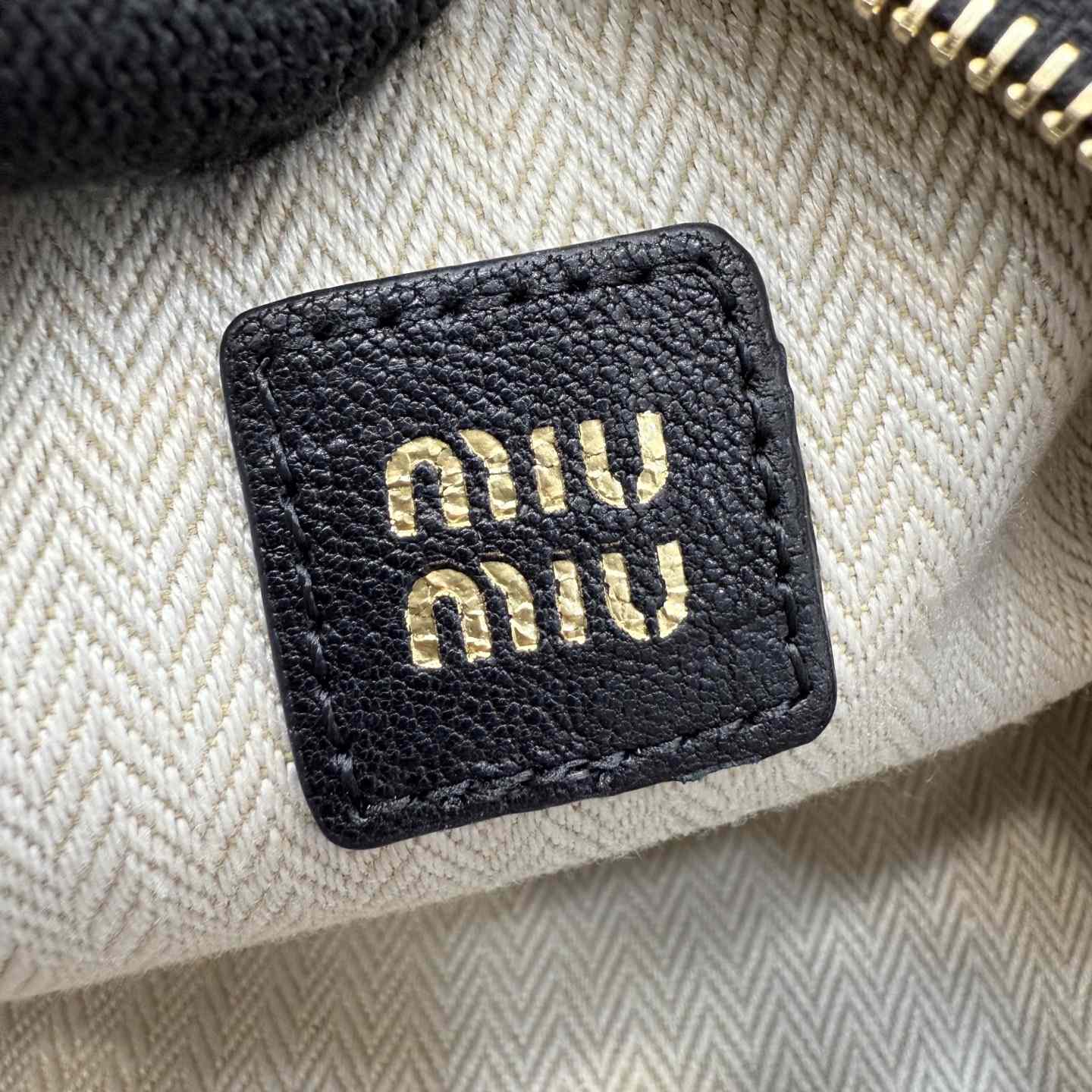 Miu Miu Nappa Leather Pouch - DesignerGu
