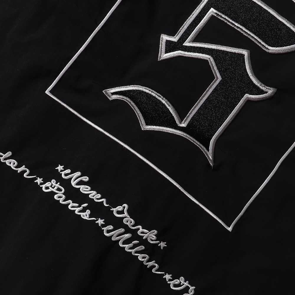 Supreme Old English Track Jacket 'Black' - DesignerGu
