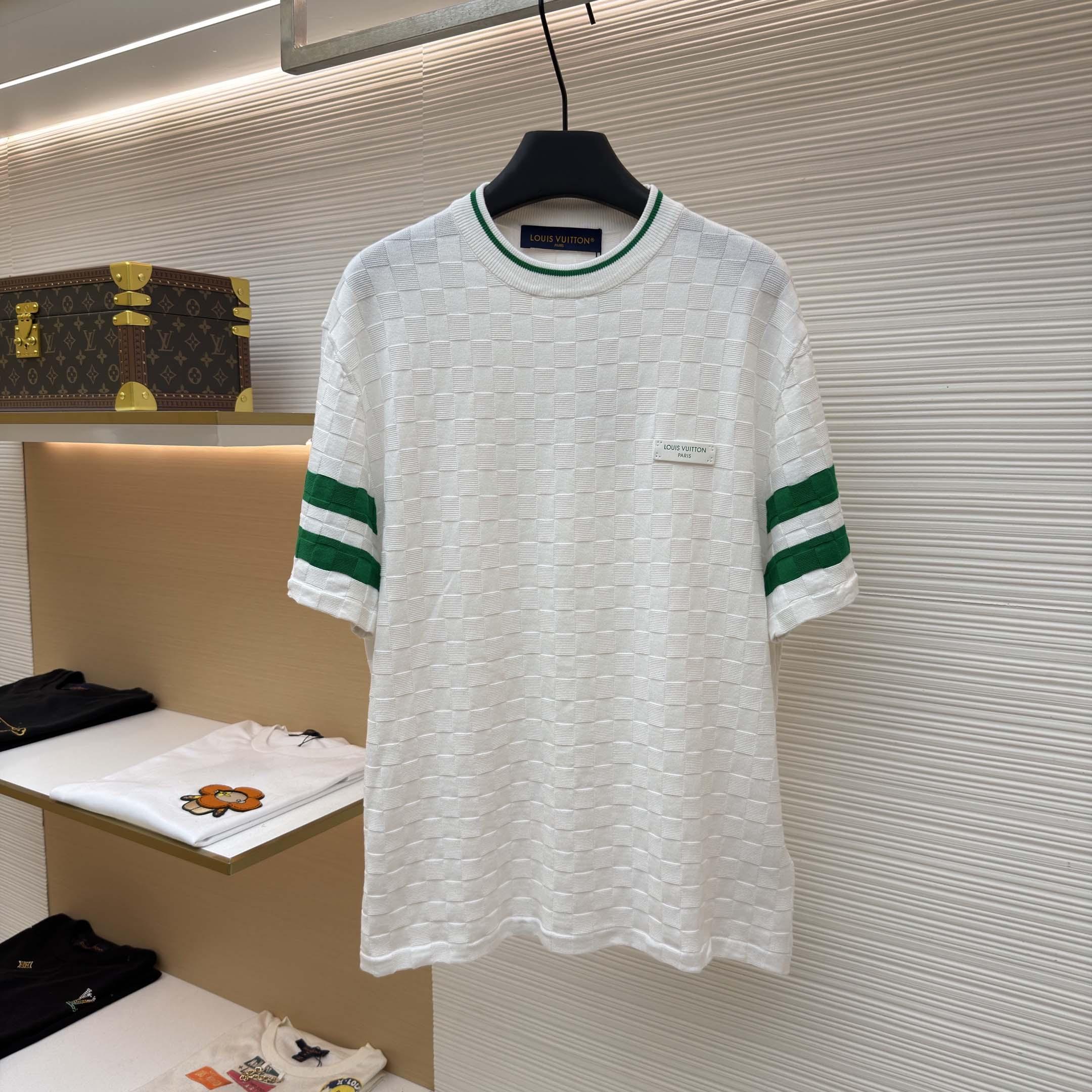 Louis Vuitton Damier Terry Tennis T-Shirt - DesignerGu