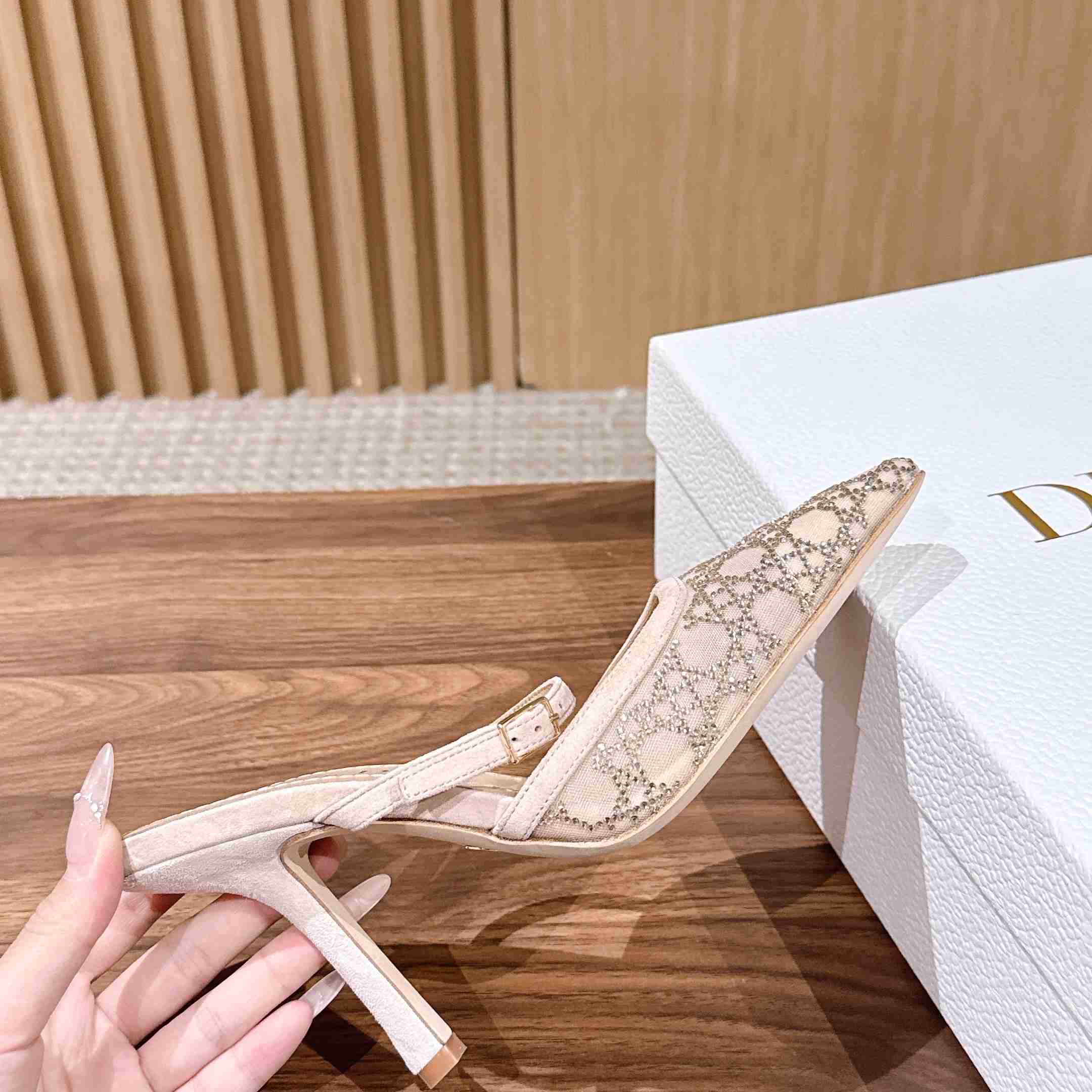 Dior Capture Heeled Mule - DesignerGu