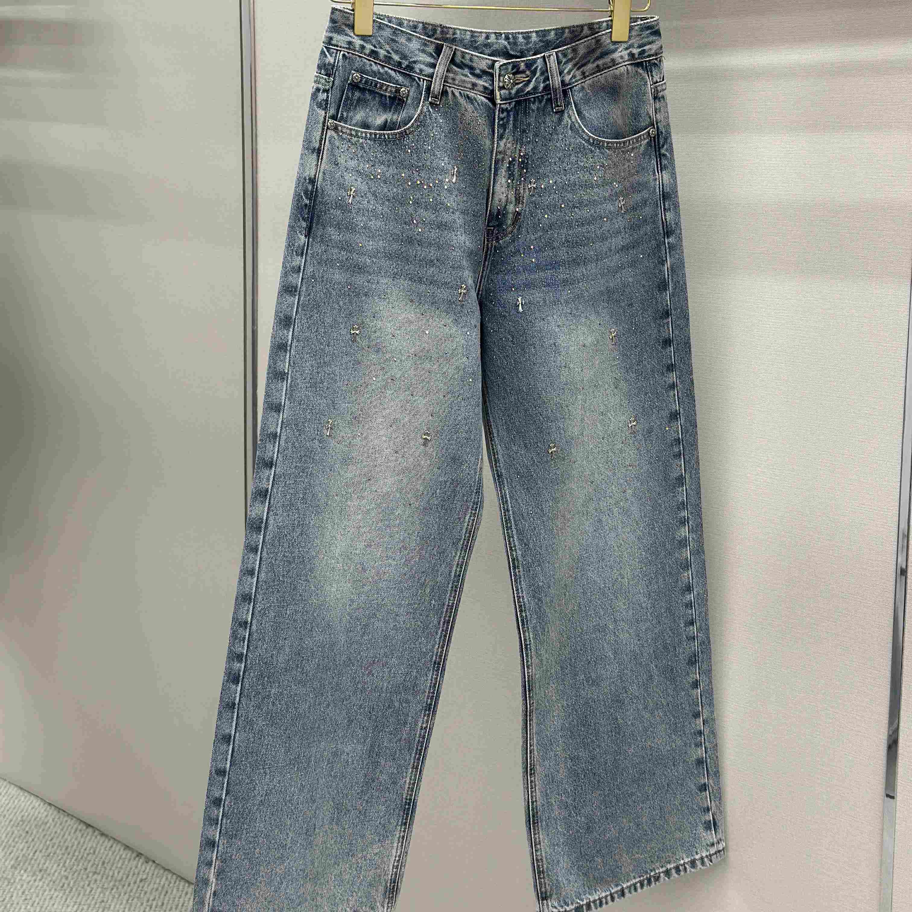 Chrome Hearts Jeans - DesignerGu