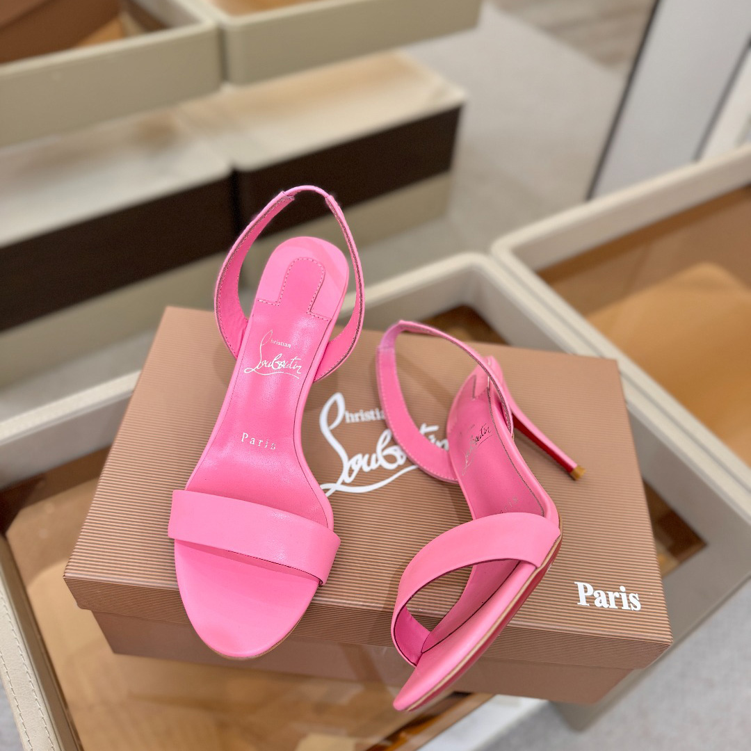 Christian Louboutin Marilyn Leather Sandals - DesignerGu