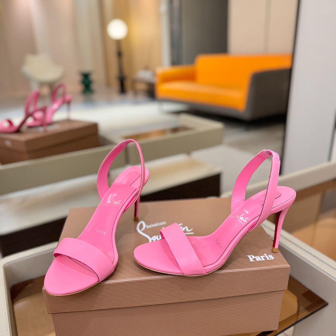 Christian Louboutin Marilyn Leather Sandals - DesignerGu