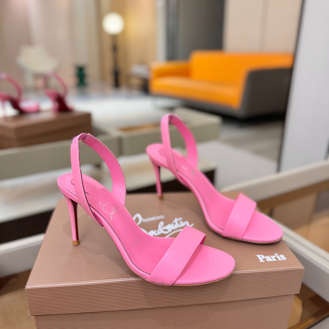 Christian Louboutin Marilyn Leather Sandals - DesignerGu