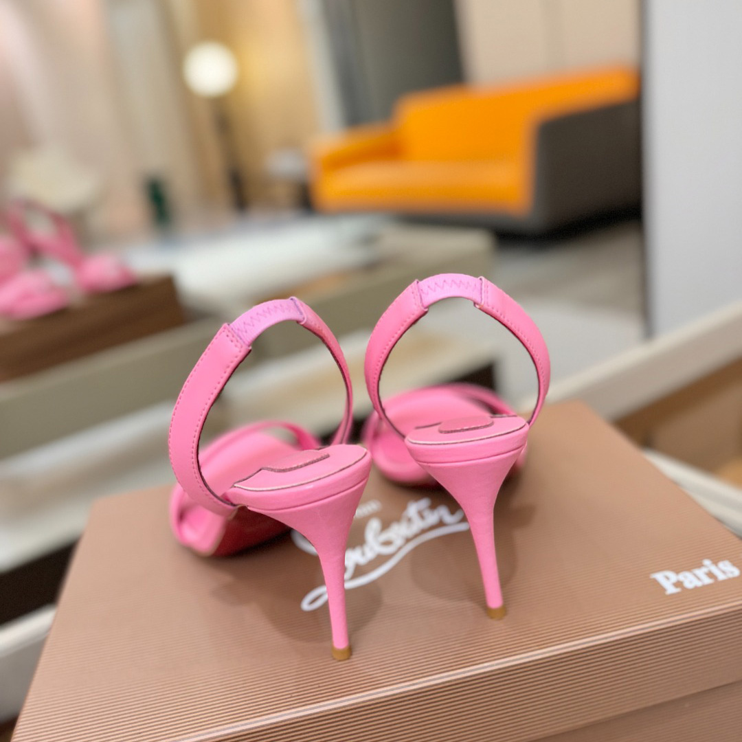 Christian Louboutin Marilyn Leather Sandals - DesignerGu