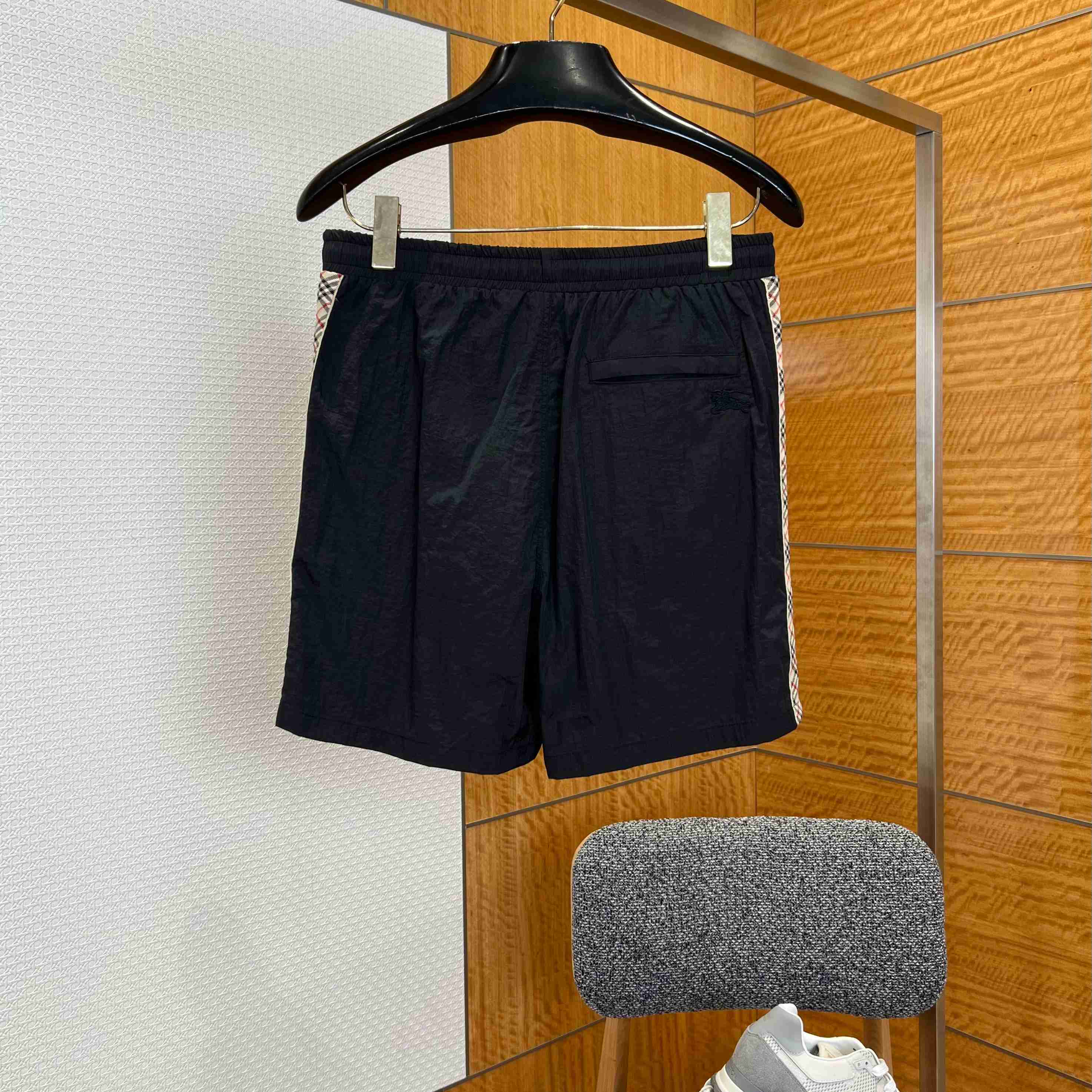 Burberry Check Trim Swim Shorts - DesignerGu