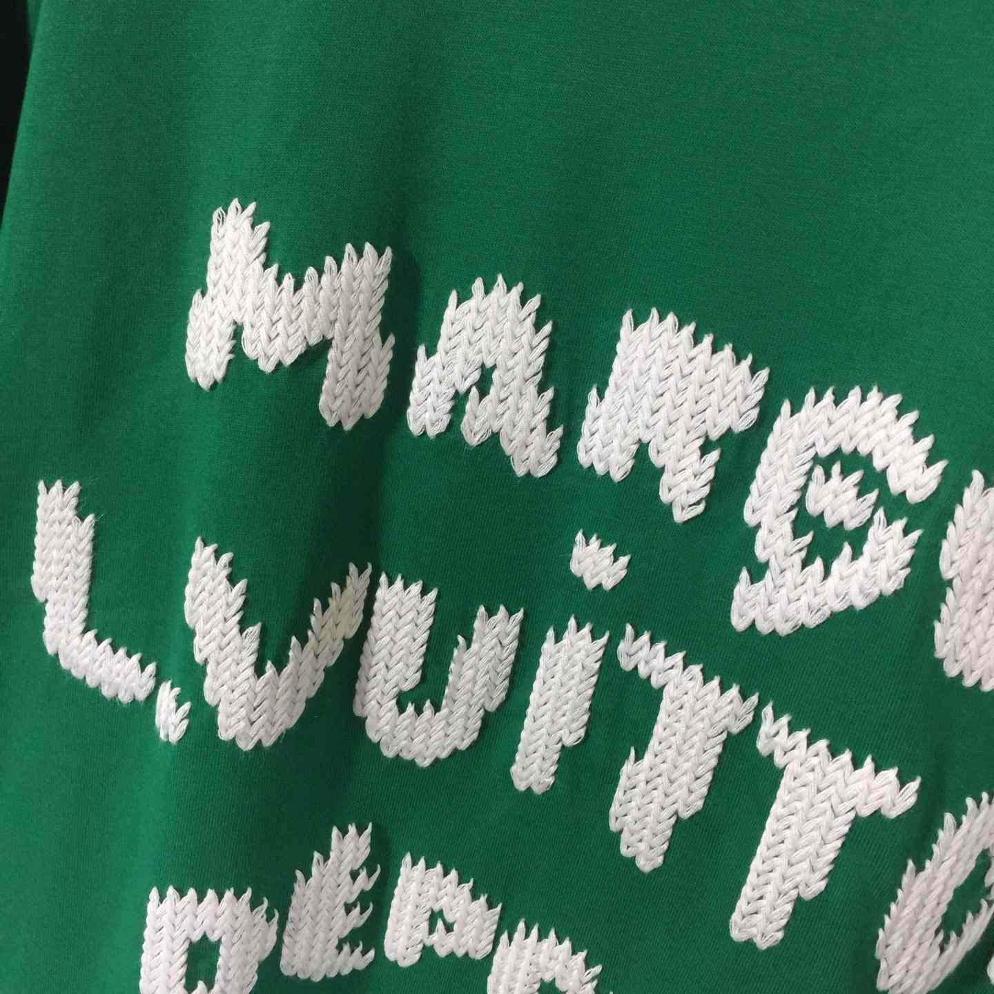 Louis Vuitton Embroidered Signature Short-Sleeved T-Shirt   1AK6IF - DesignerGu