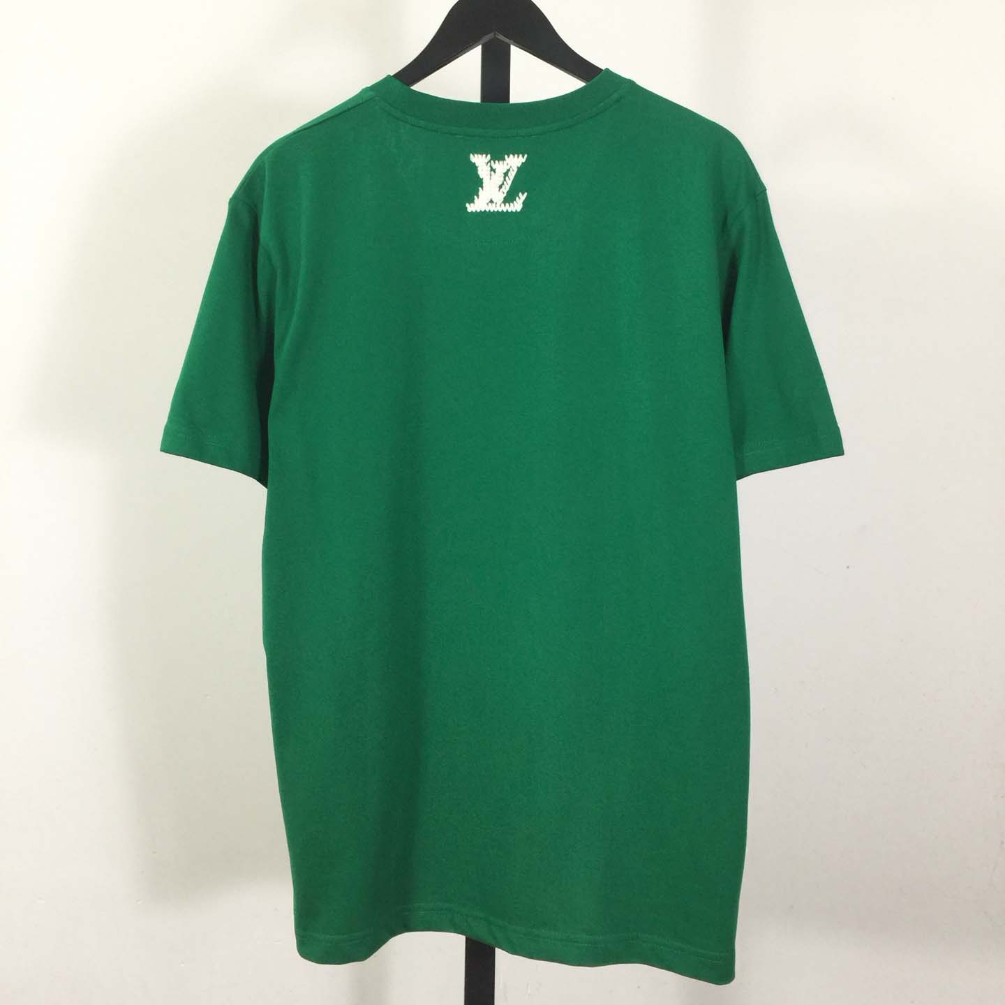 Louis Vuitton Embroidered Signature Short-Sleeved T-Shirt   1AK6IF - DesignerGu