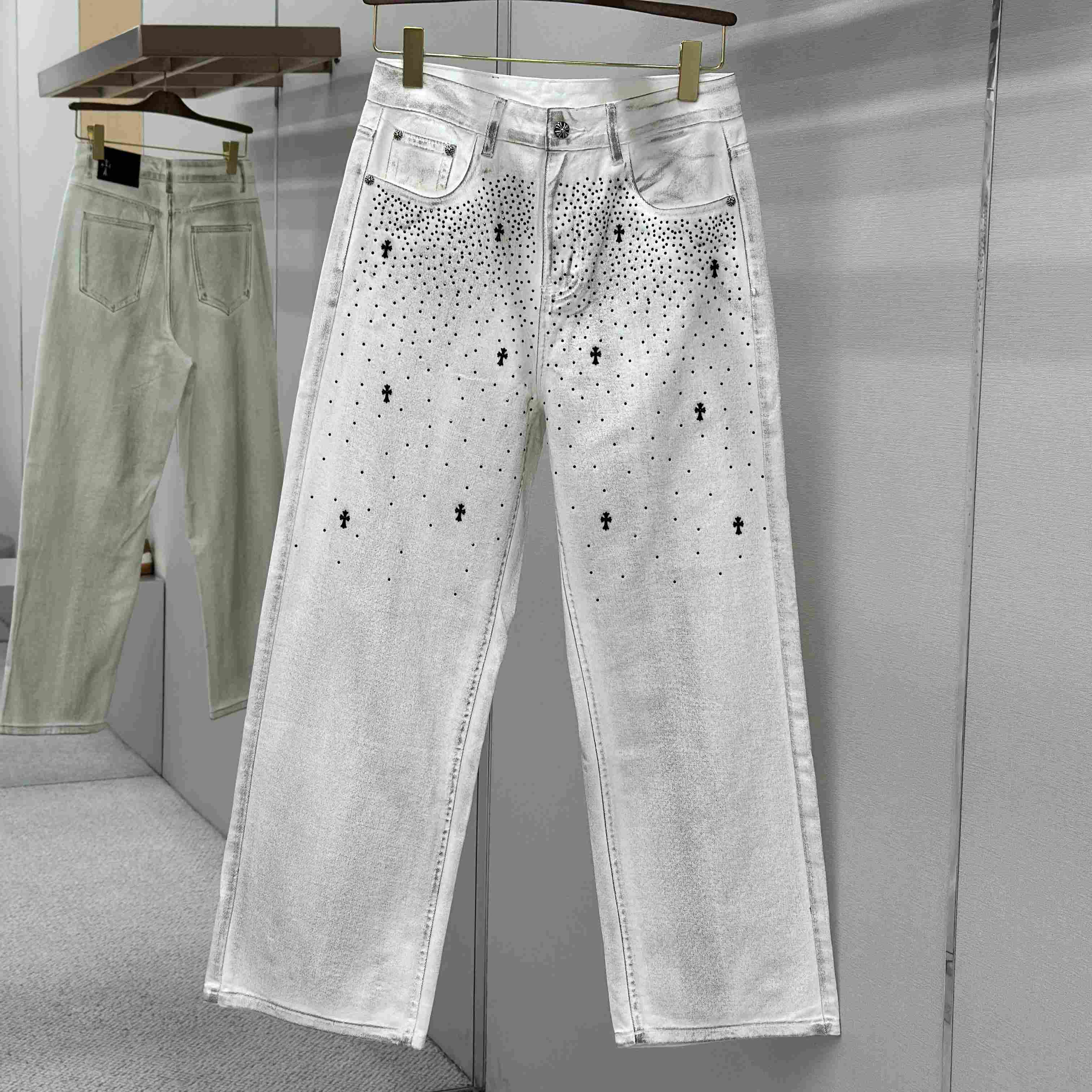 Chrome Hearts Jeans - DesignerGu