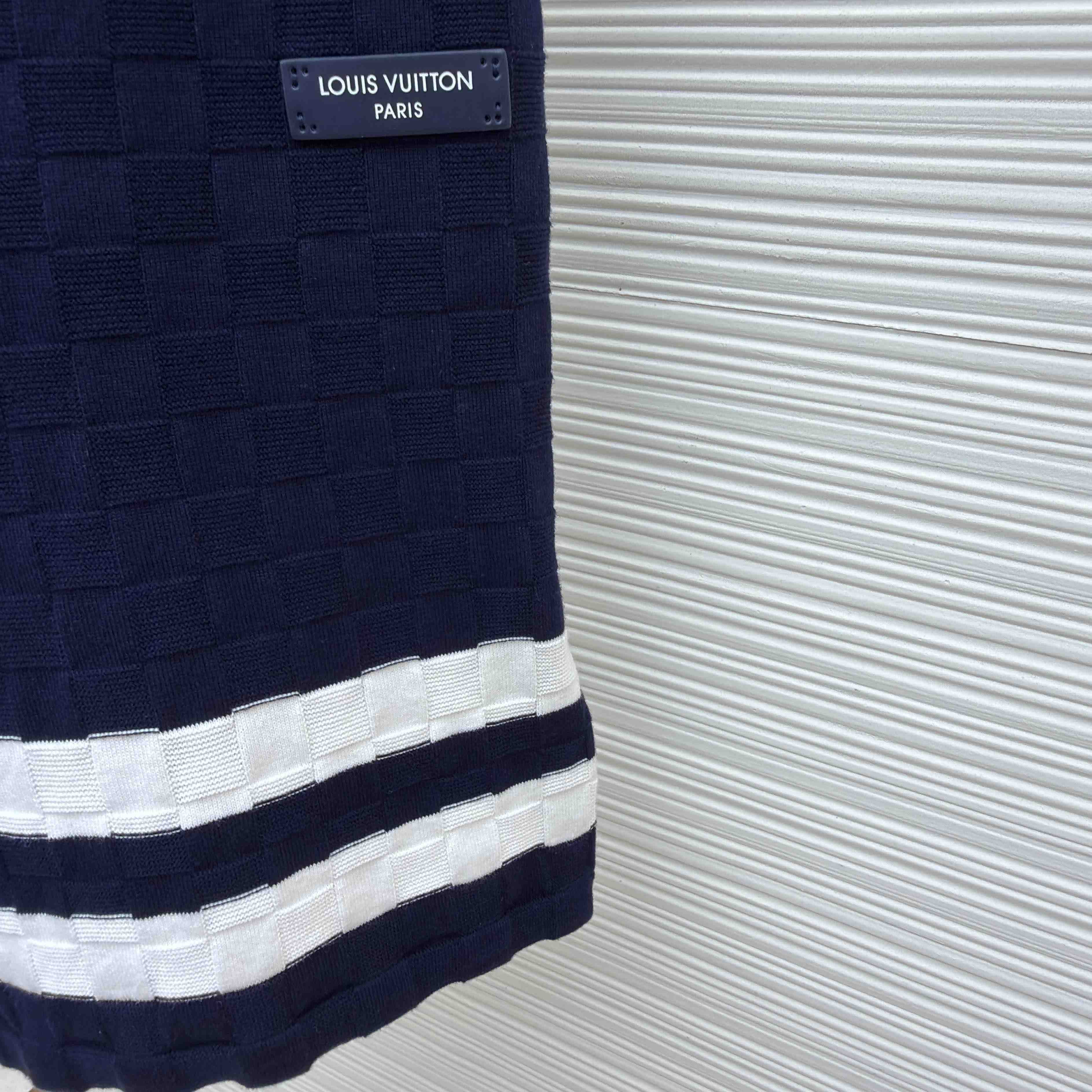 Louis Vuitton Damier Terry Tennis Shorts  - DesignerGu