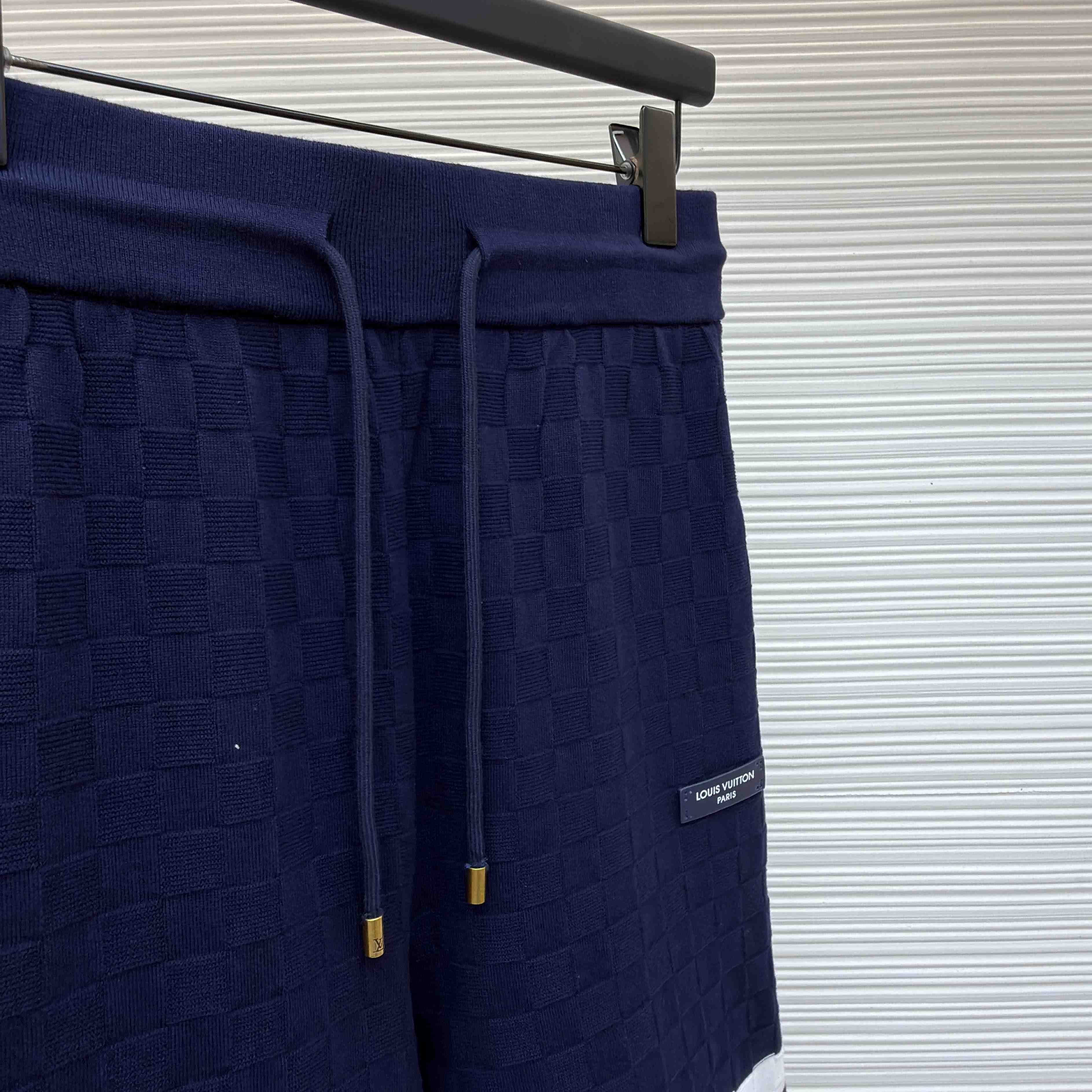 Louis Vuitton Damier Terry Tennis Shorts  - DesignerGu