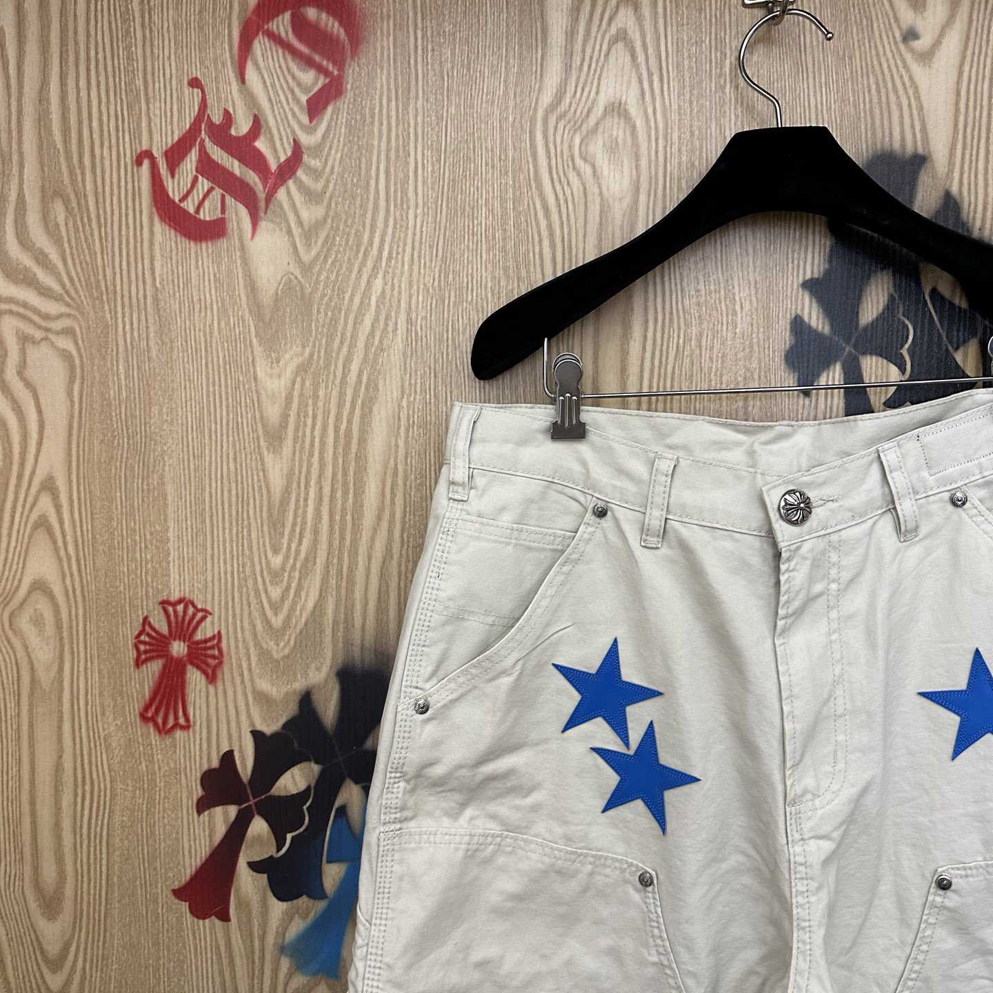 Chrome Hearts Denim Shorts - DesignerGu