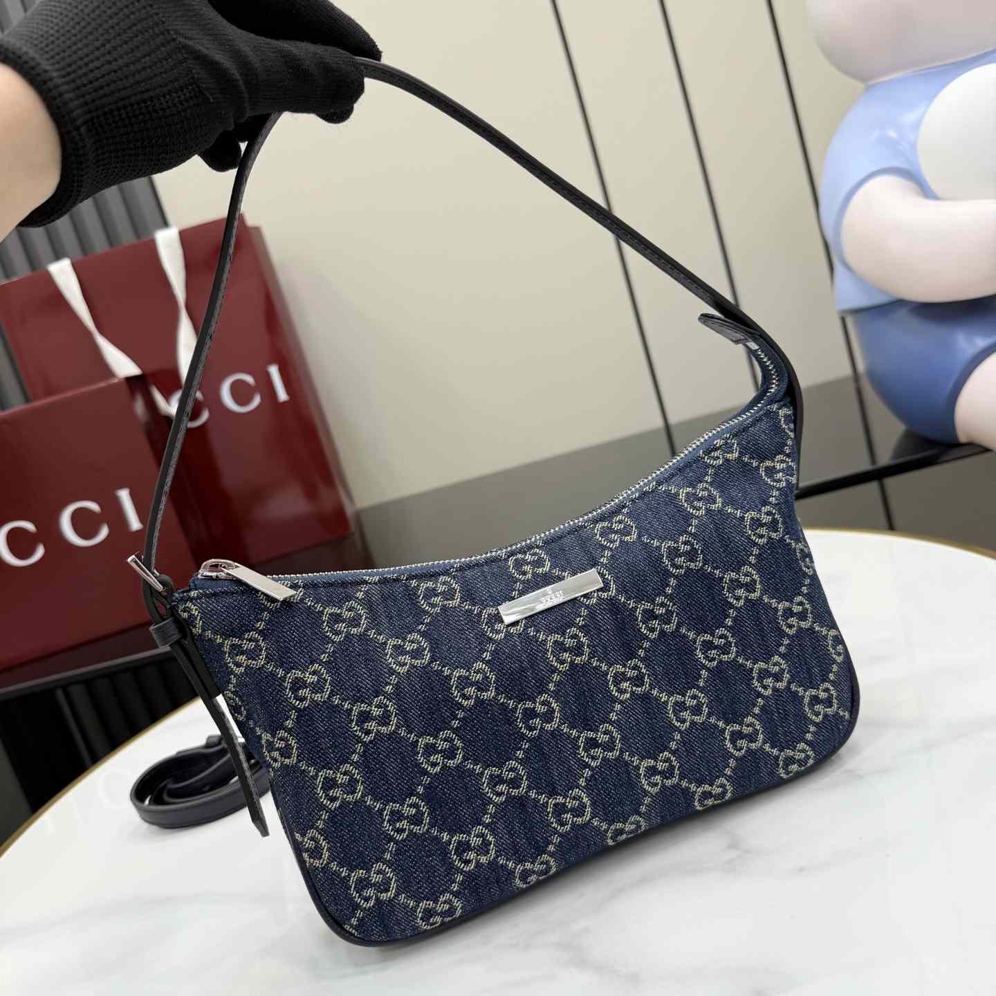 Gucci Lady Lunetta Small Shoulder Bag - DesignerGu