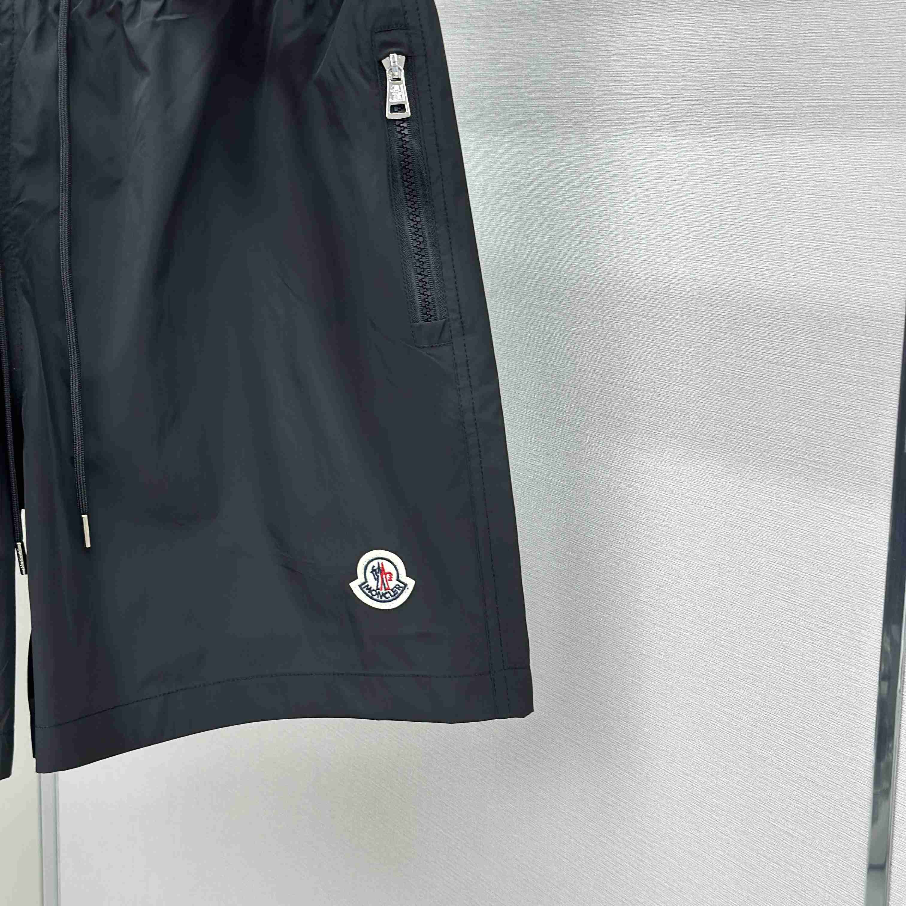 Moncler Logo-Patch Swim Shorts - DesignerGu