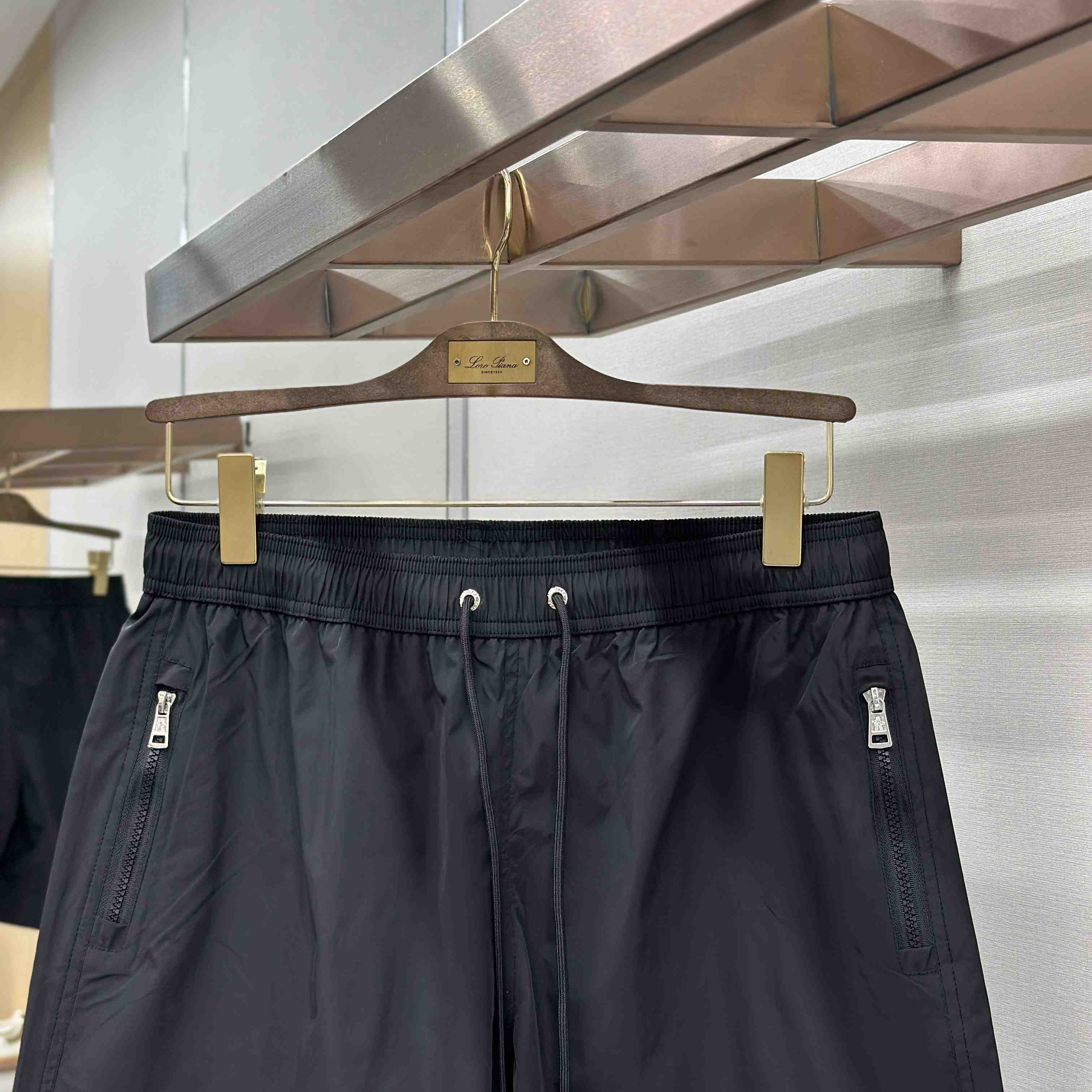 Moncler Logo-Patch Swim Shorts - DesignerGu