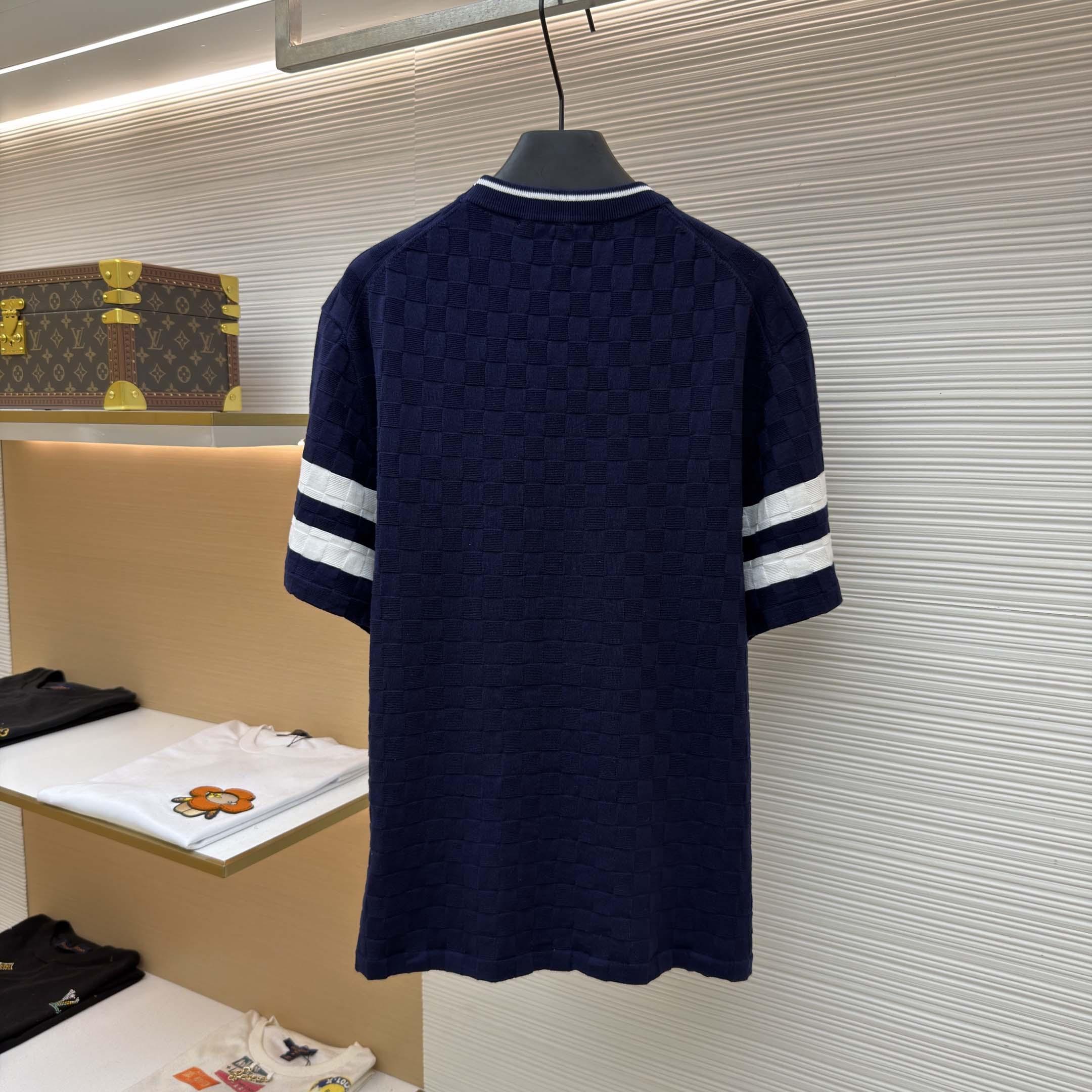 Louis Vuitton Damier Terry Tennis T-Shirt - DesignerGu