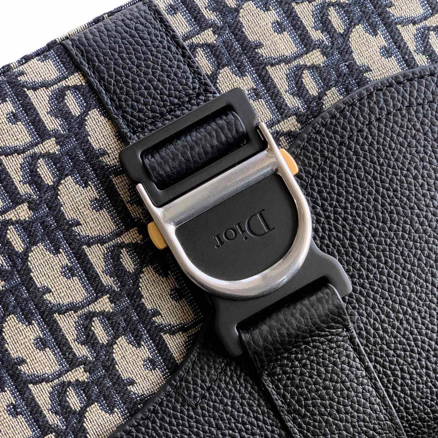 Dior Saddle Heritage Messenger Bag With Flap - DesignerGu