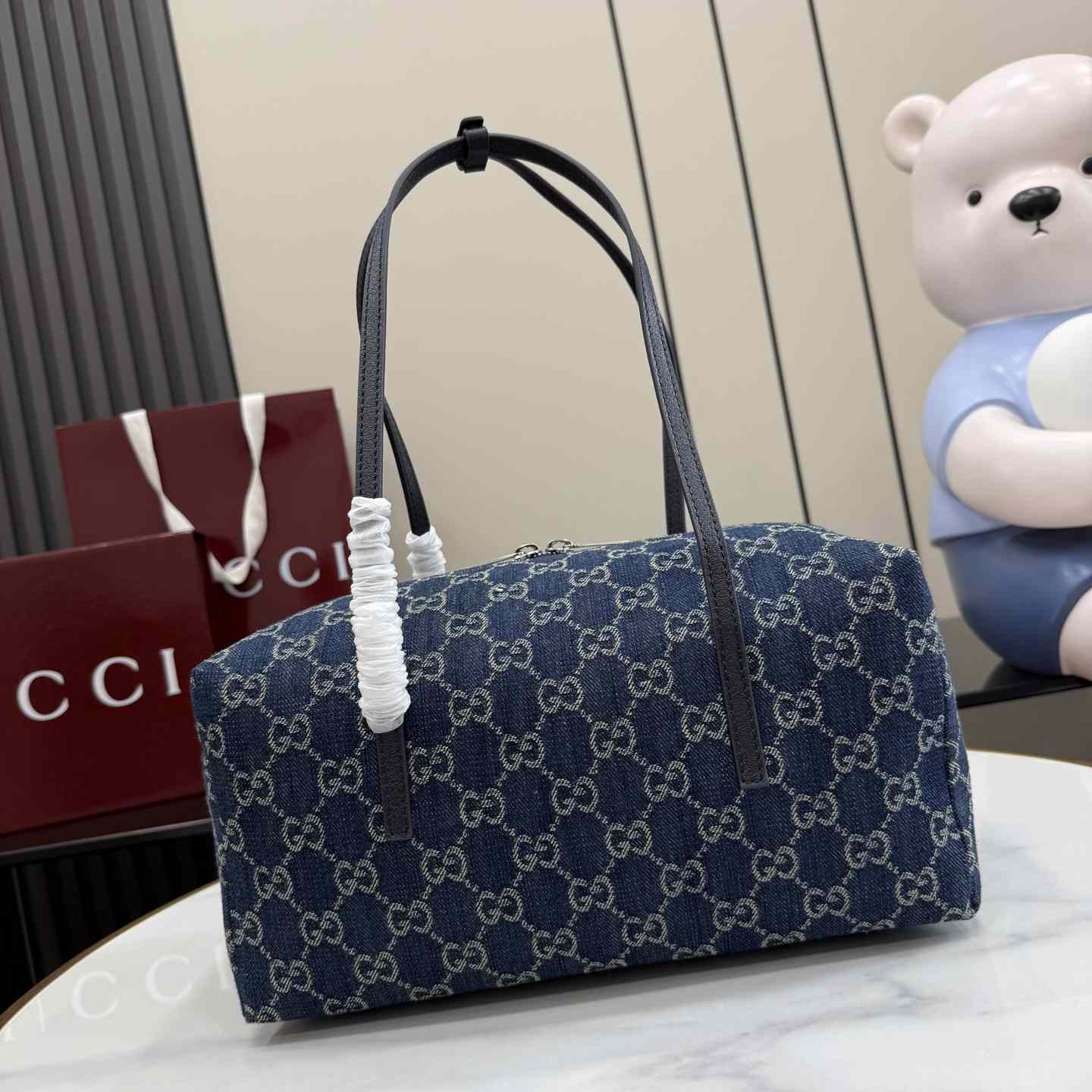 Gucci Gucci Melrose Medium Boston Bag - DesignerGu